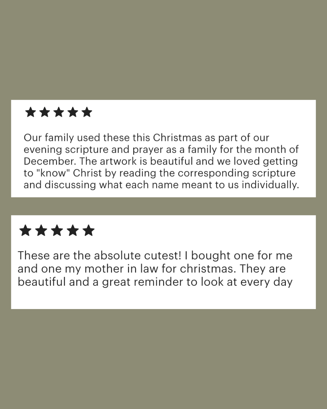 Names of Jesus Christ Advent Calendar (Digital Download)