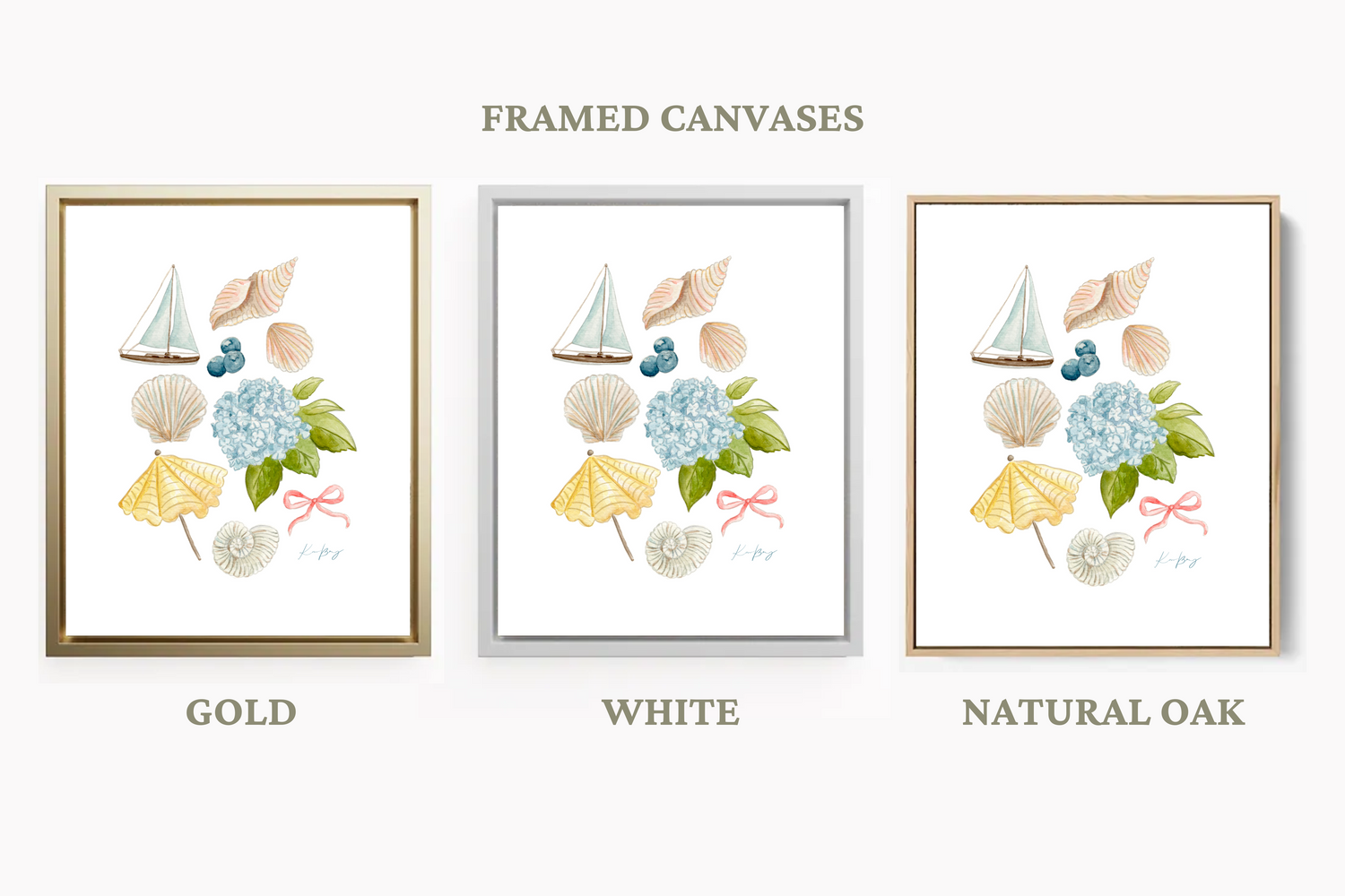 "Summer On The Coast" Print