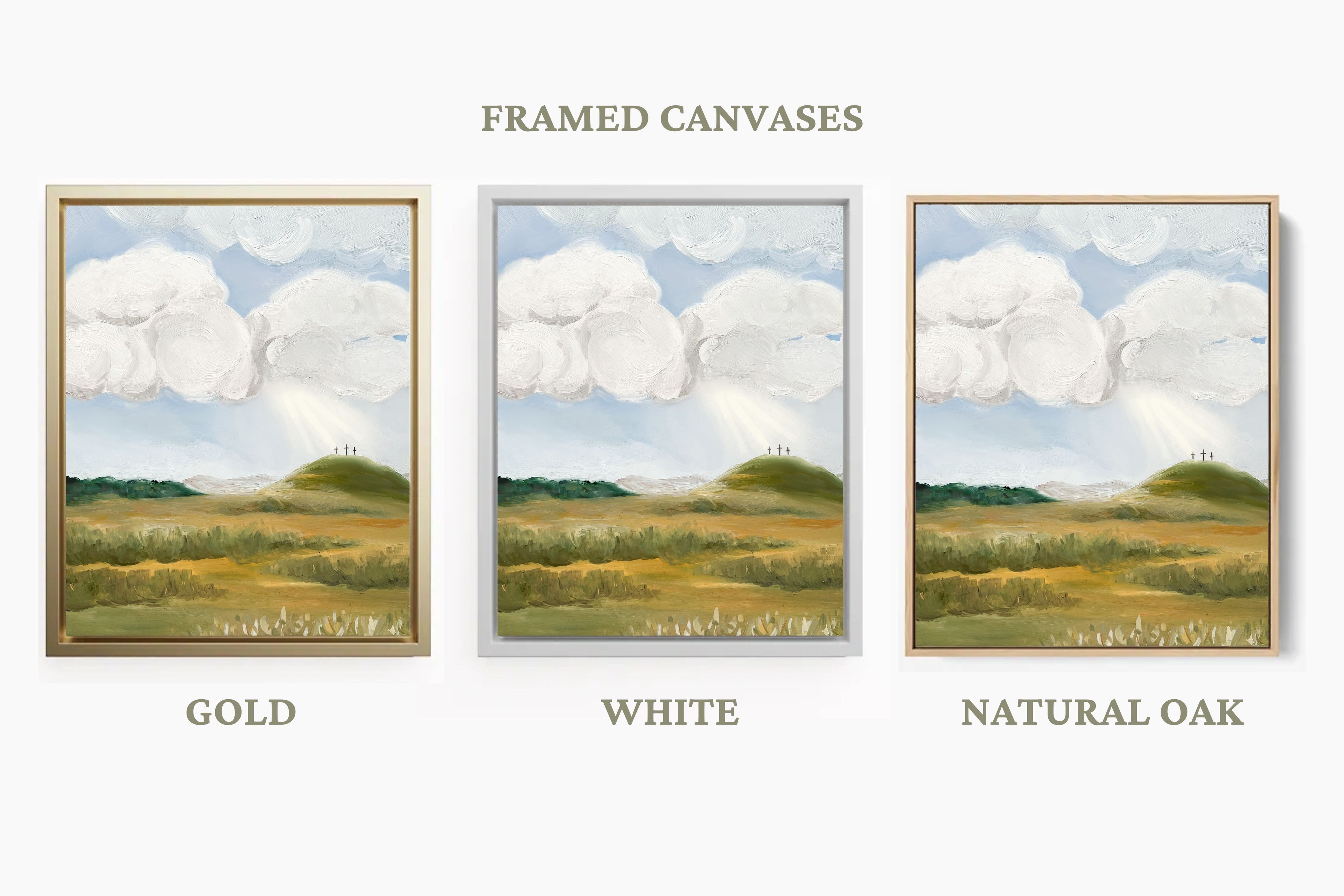 "There Is A Green Hill Far Away" Print