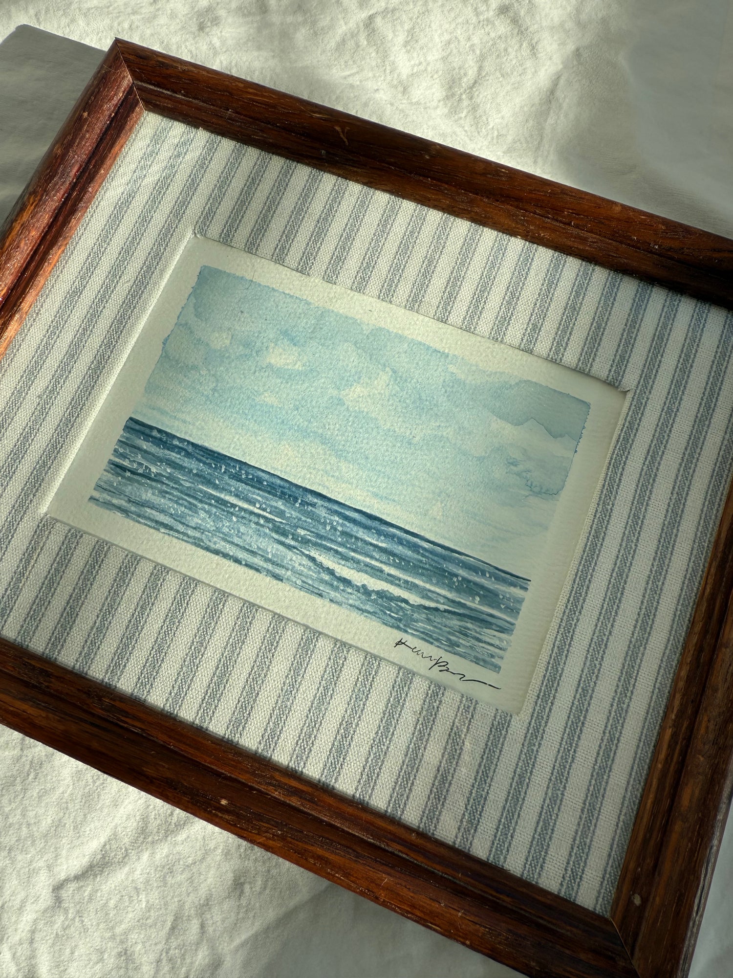 "Sparkling Seas" Framed Original