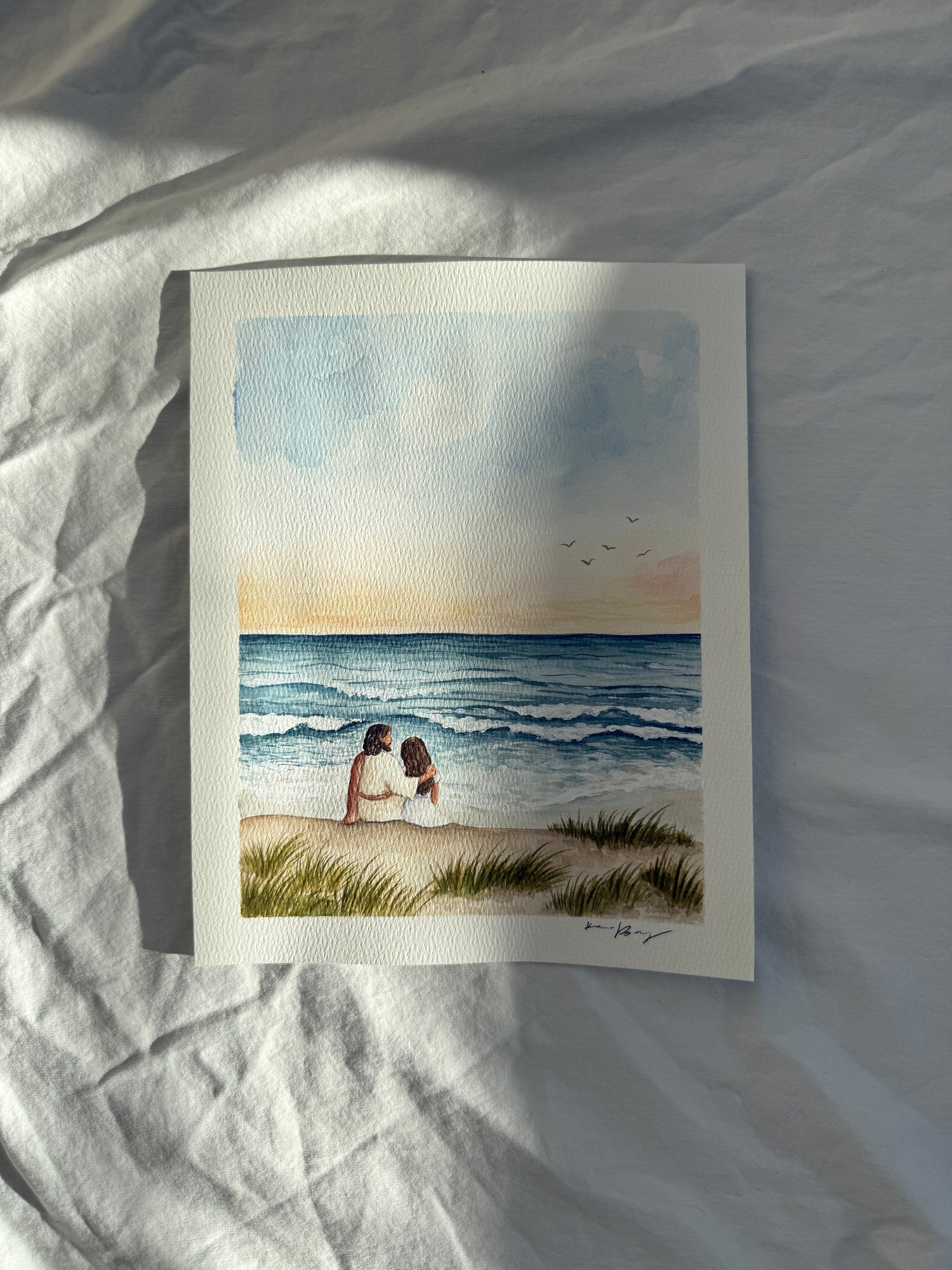 "The Peace He Brings" Original (unframed)