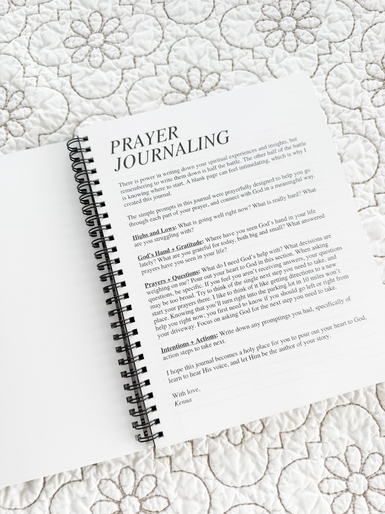 The Prayer Journal