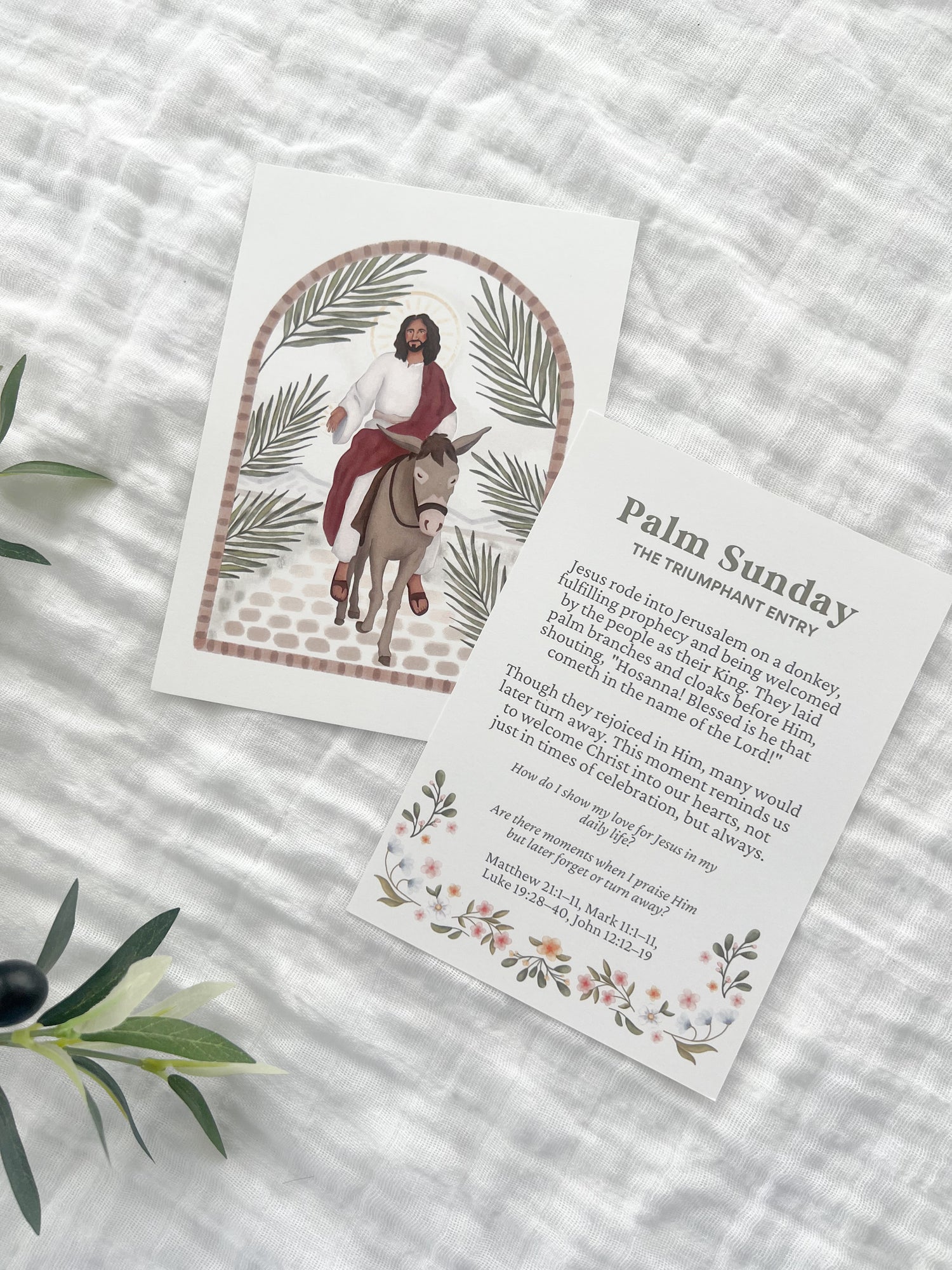 Holy Week Advent Calendar: Walk With Christ Through Easter