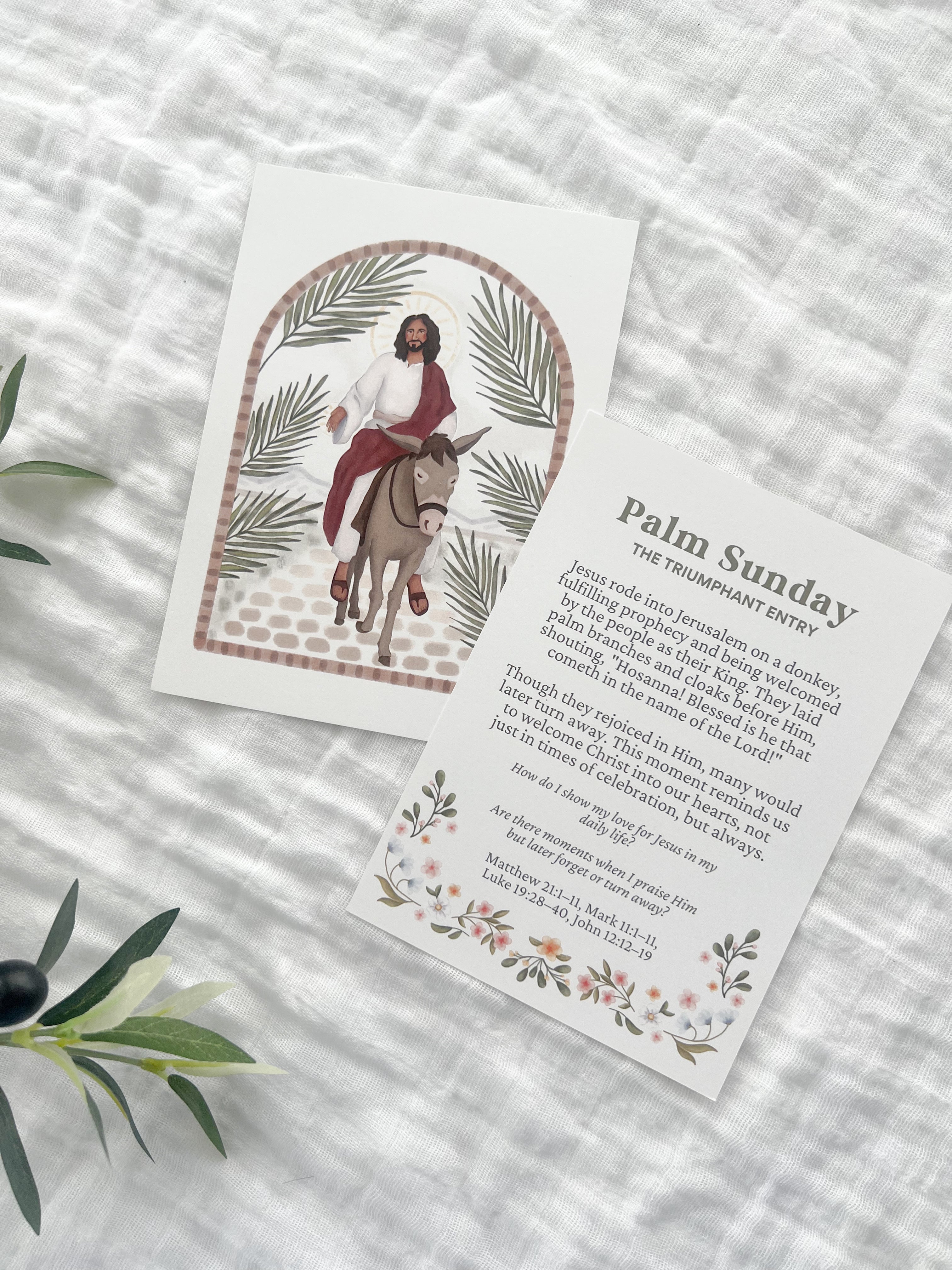 Holy Week Advent Calendar: Walk With Christ Through Easter