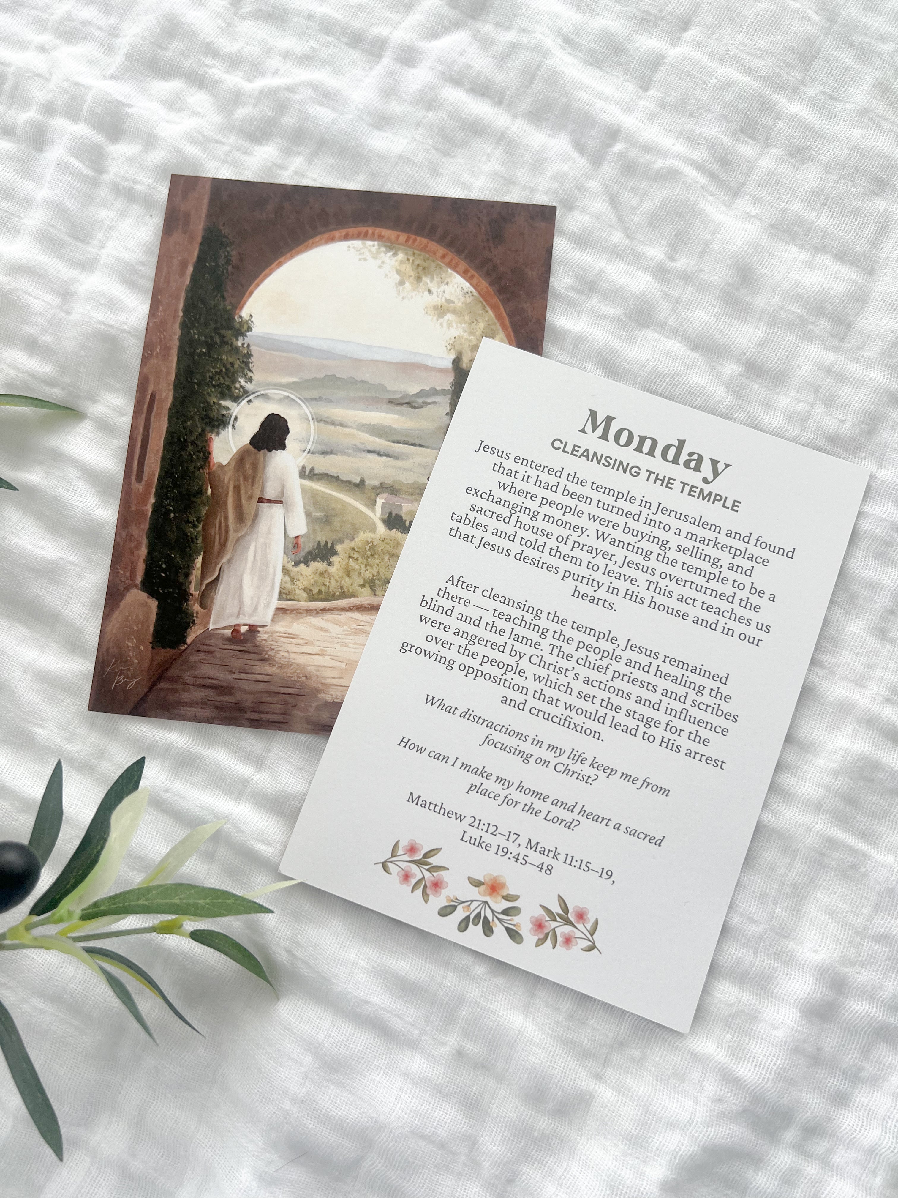 Holy Week Advent Calendar (Digital Download)