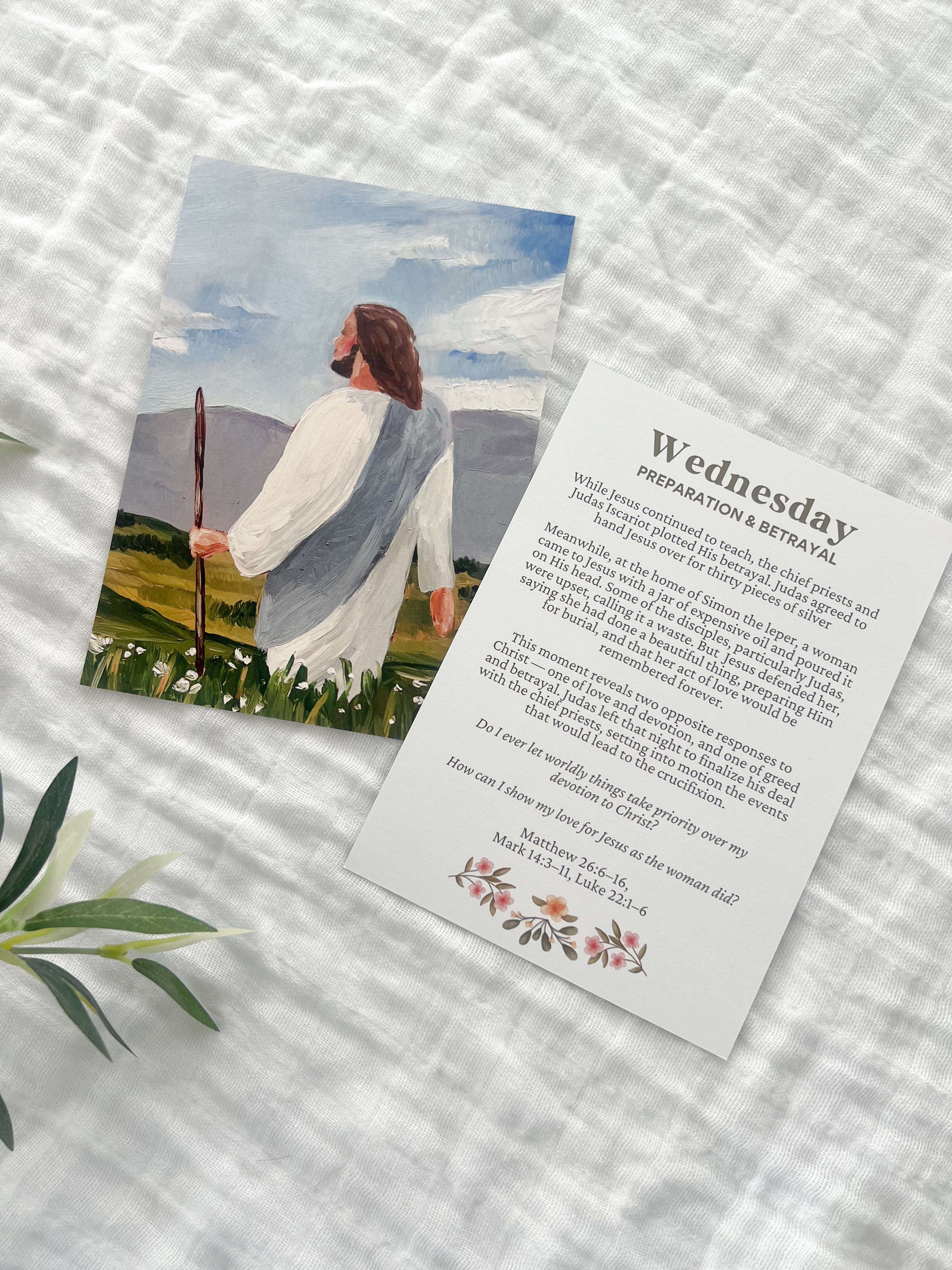 Holy Week Advent Calendar: Walk With Christ Through Easter