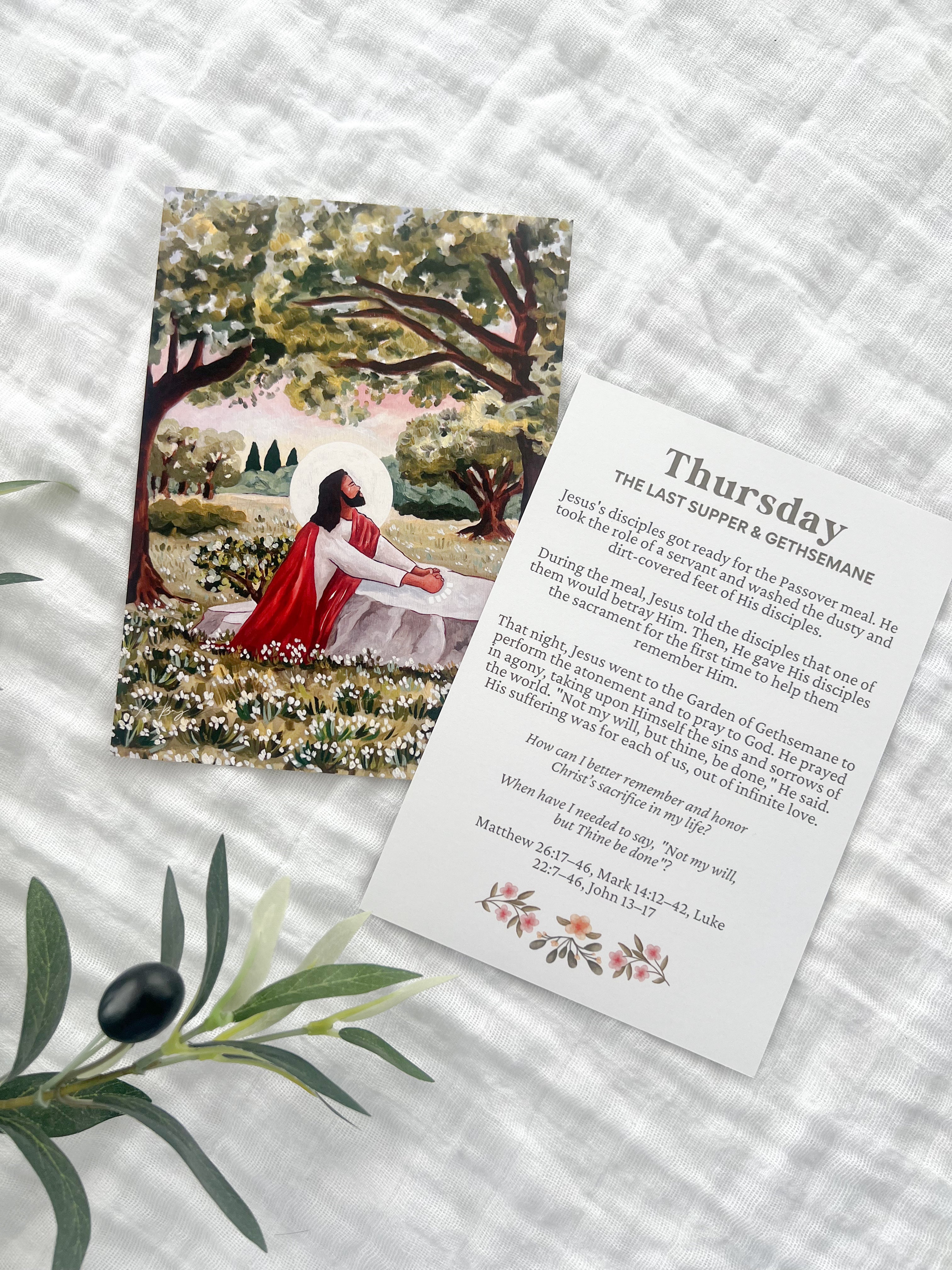 Holy Week Advent Calendar: Walk With Christ Through Easter