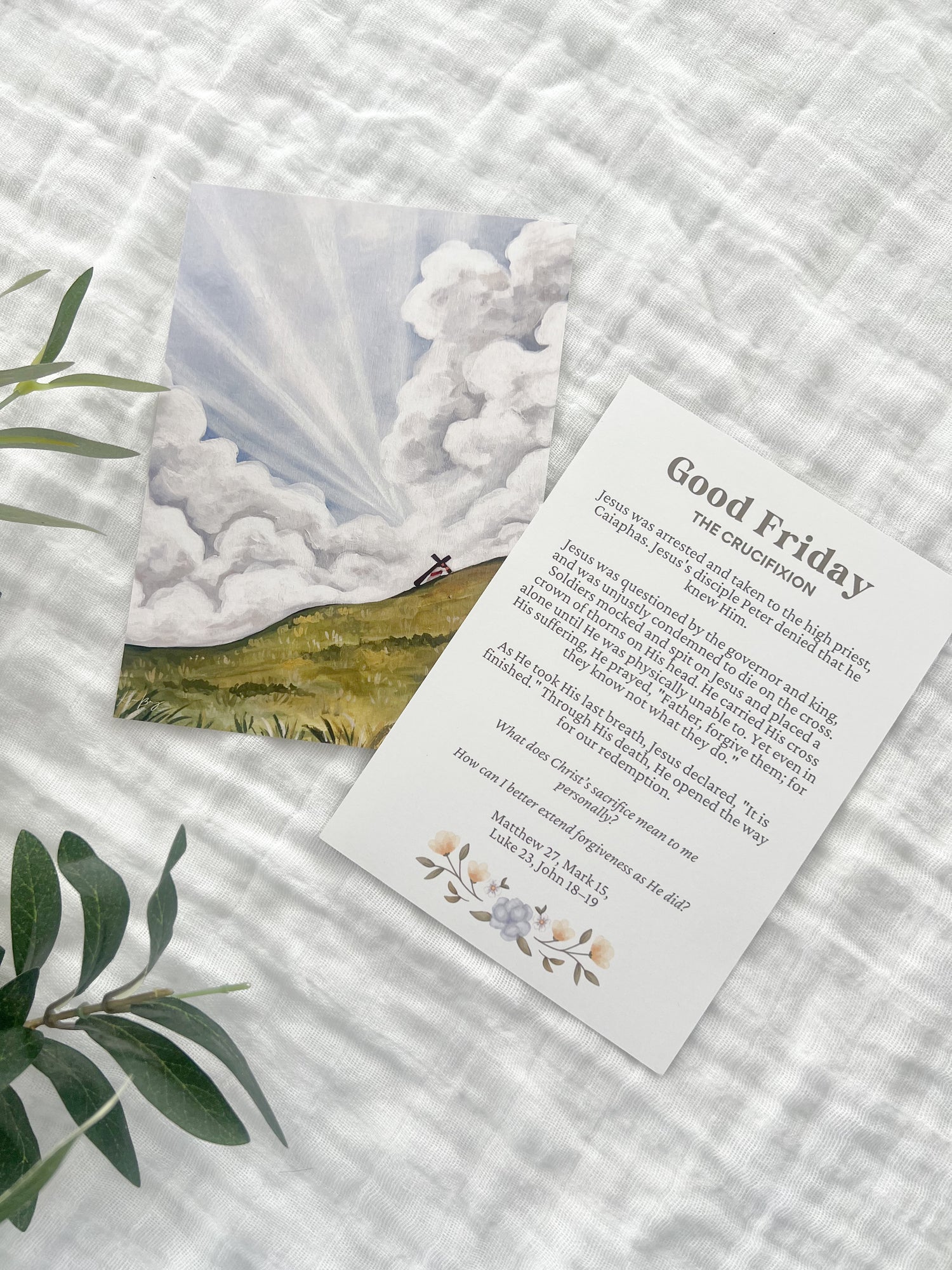 Holy Week Advent Calendar: Walk With Christ Through Easter