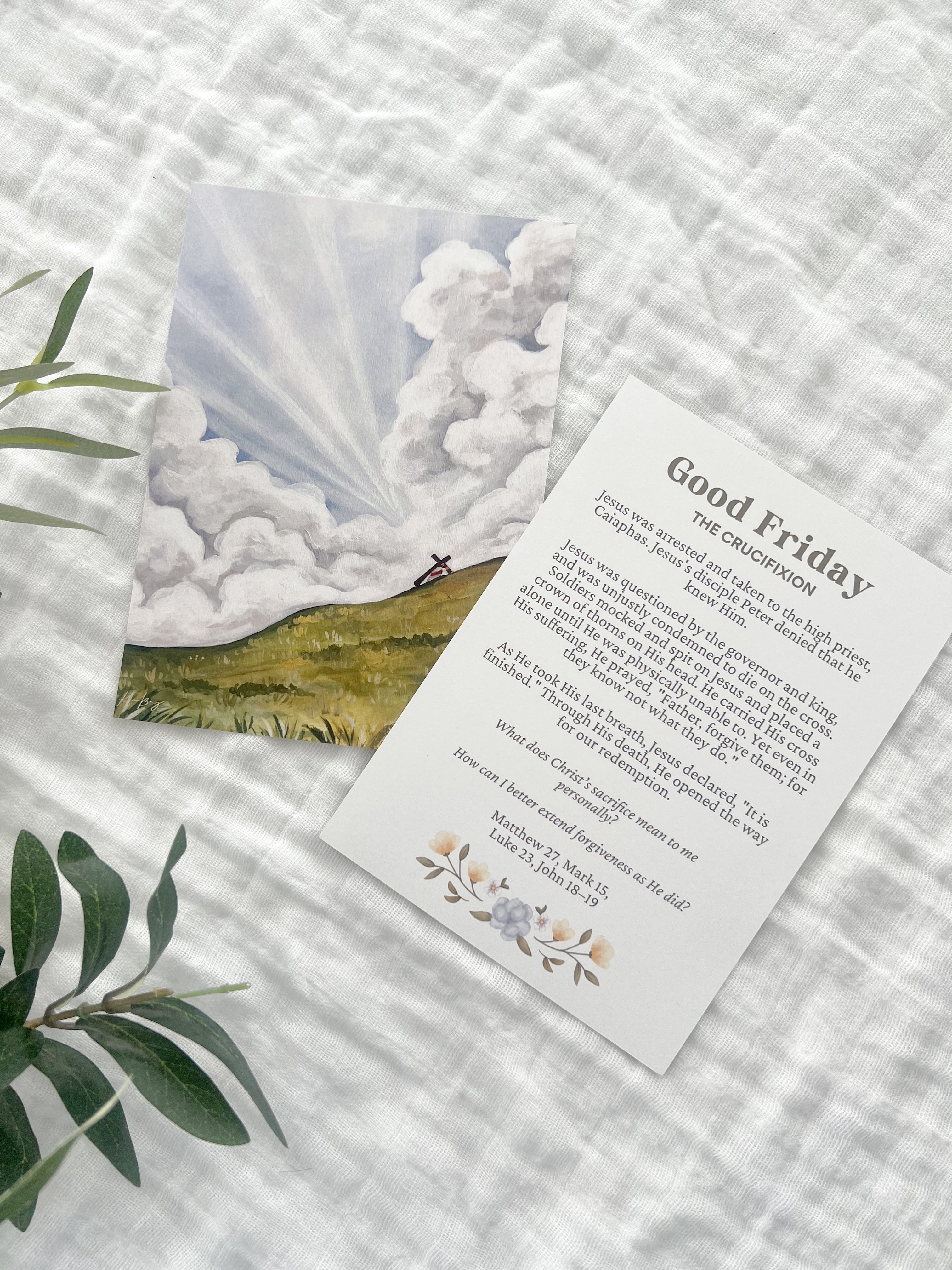 Holy Week Advent Calendar: Walk With Christ Through Easter