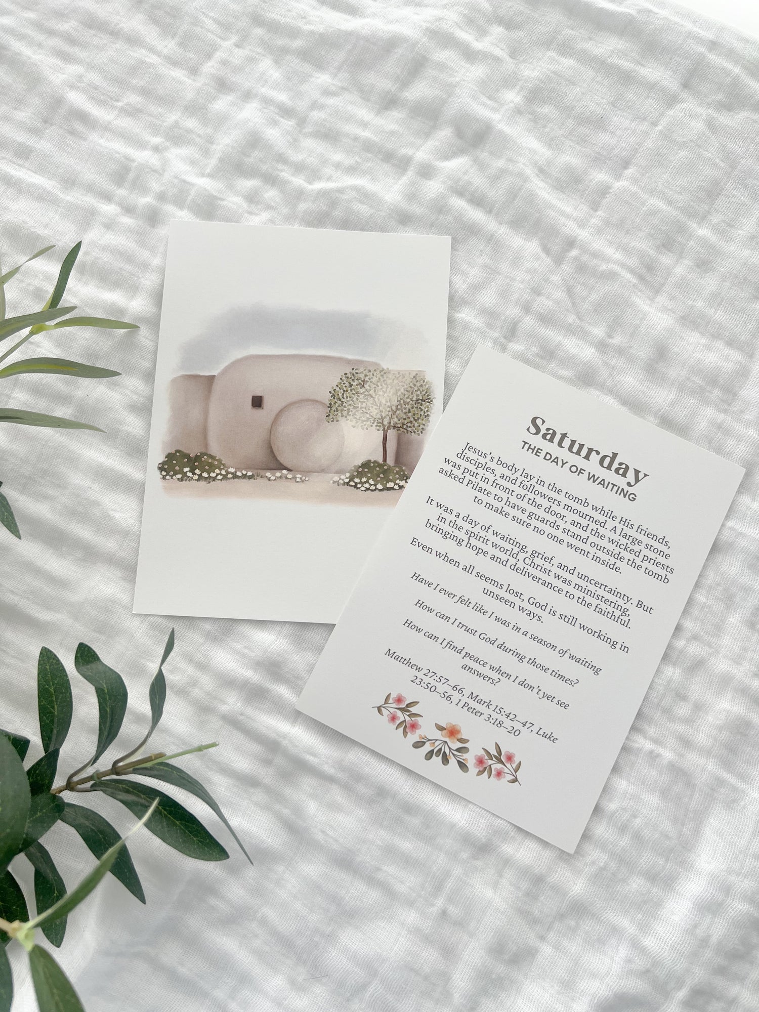 Holy Week Advent Calendar: Walk With Christ Through Easter