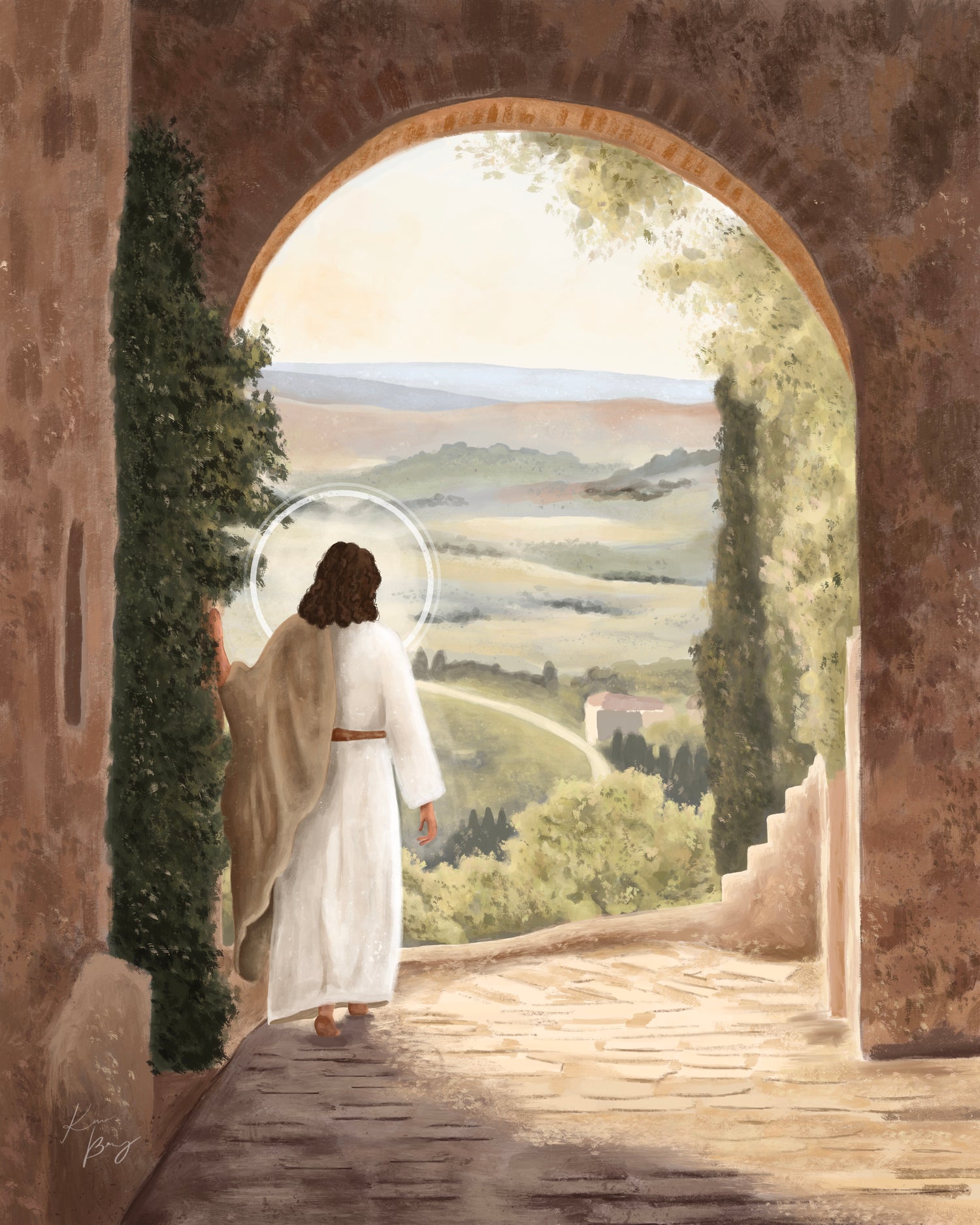 "What Lies Ahead" Print