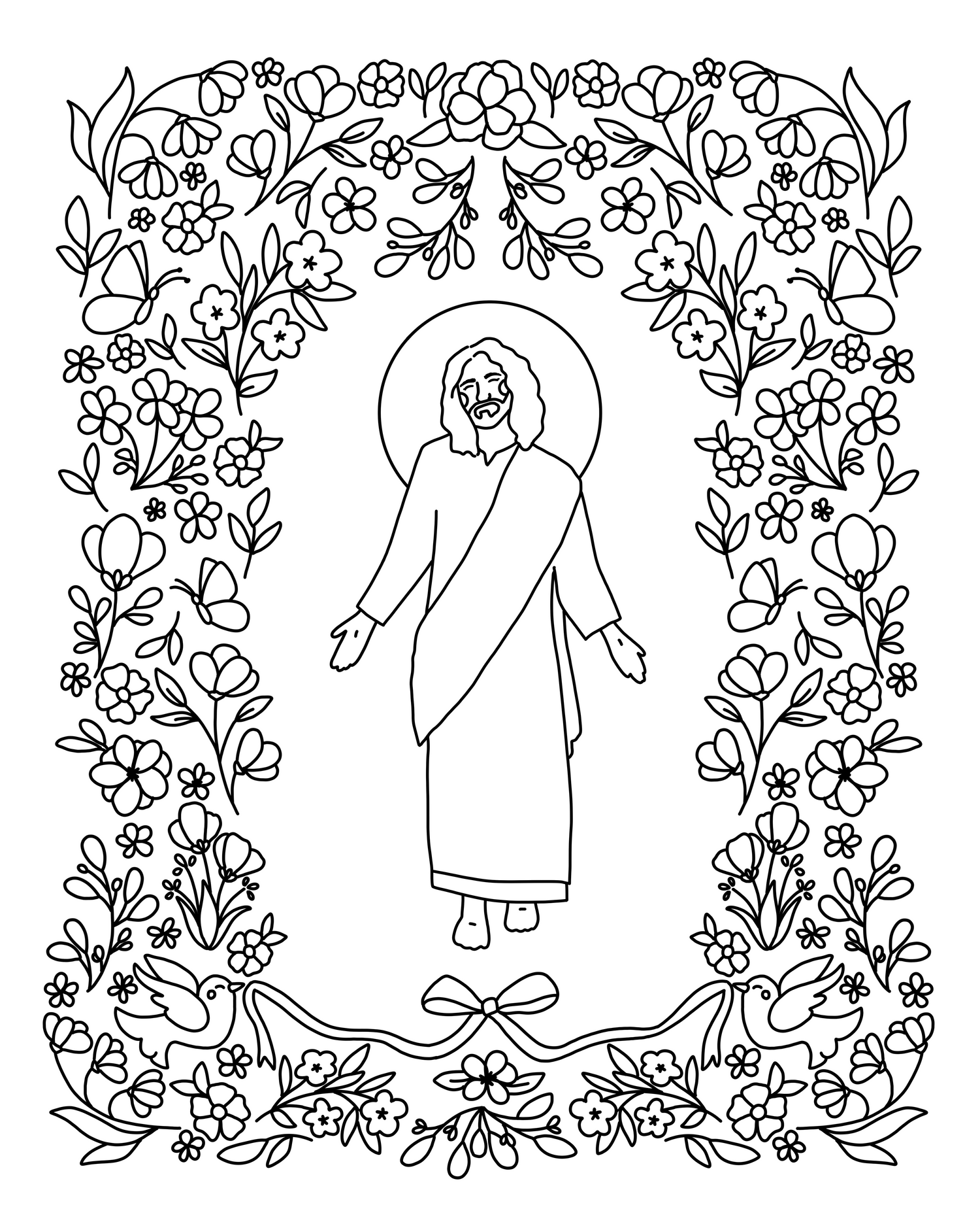 Free Coloring Pages (April 2024)