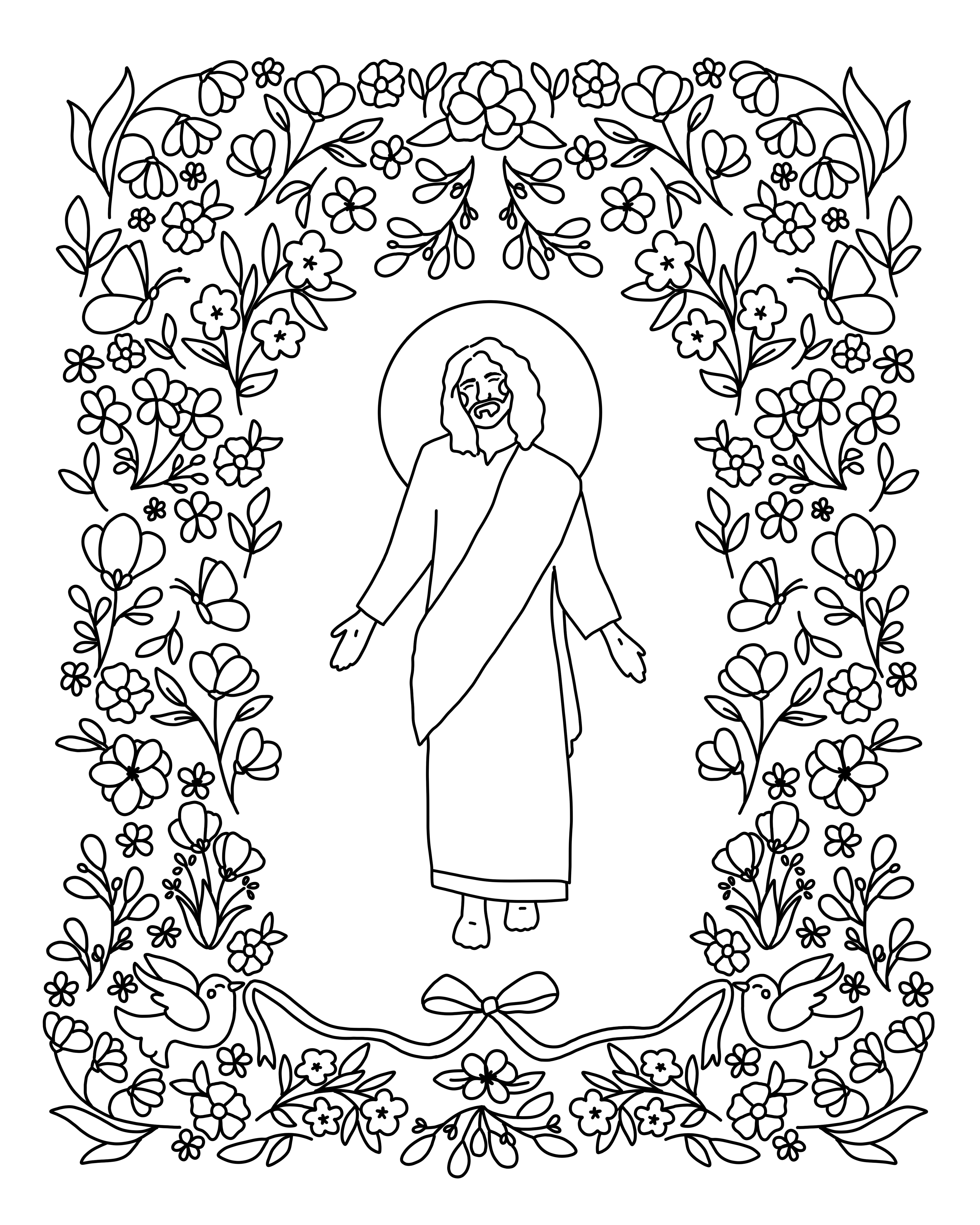 Free Coloring Pages (April 2024)