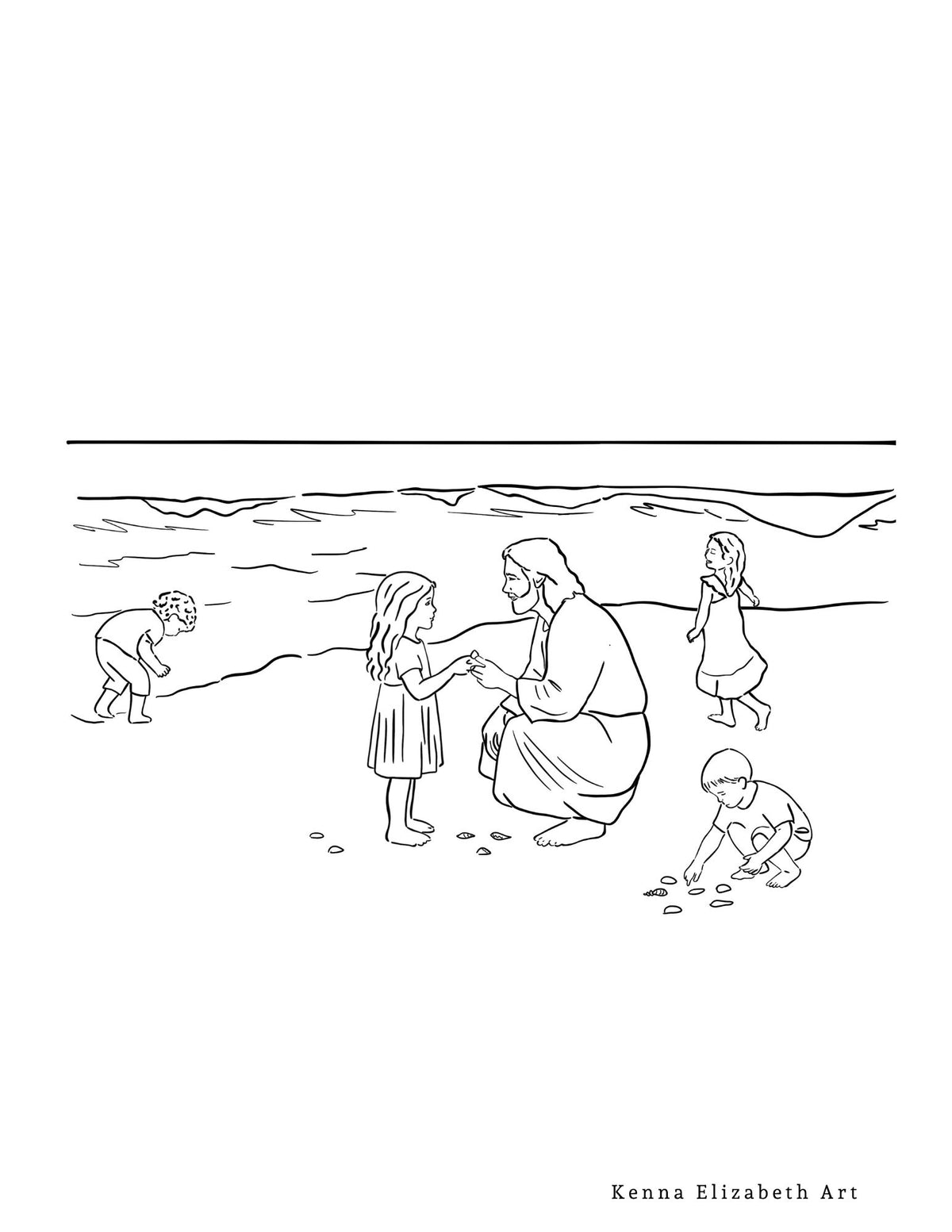 Christ-Centered Coloring Book (includes 20+ pages to print at home)