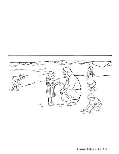 Christ-Centered Coloring Book (includes 20+ pages to print at home)