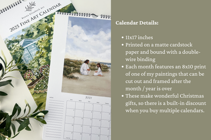2025 Fine Art Calendar