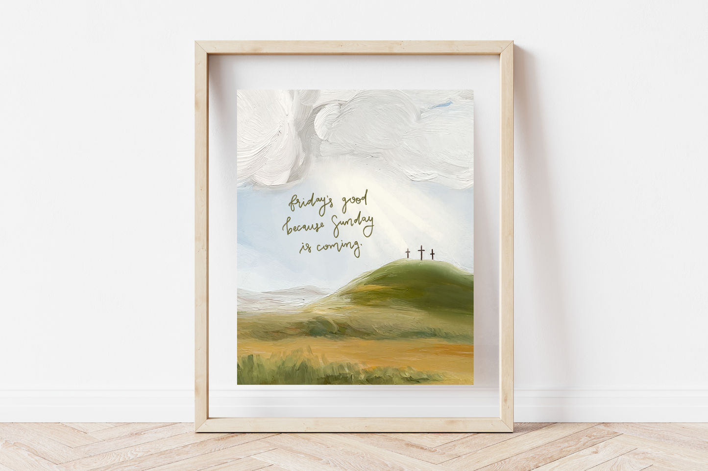 'Sunday is Coming' Print