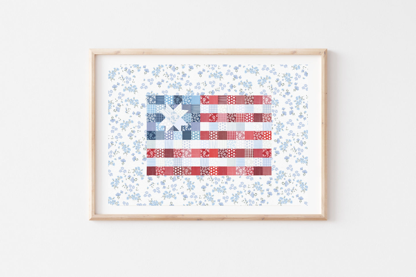 'Patchwork of Freedom' Print