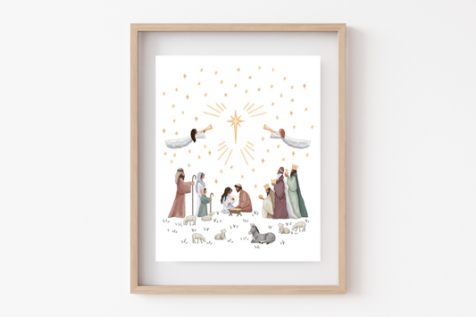 'Joy to The World' Print