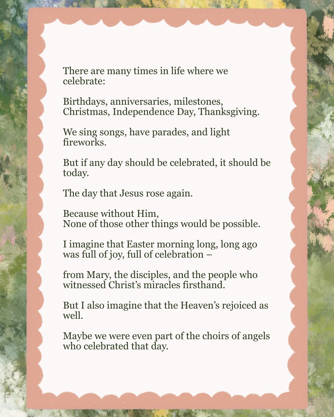 "Hallelujah, He Is Risen" Print