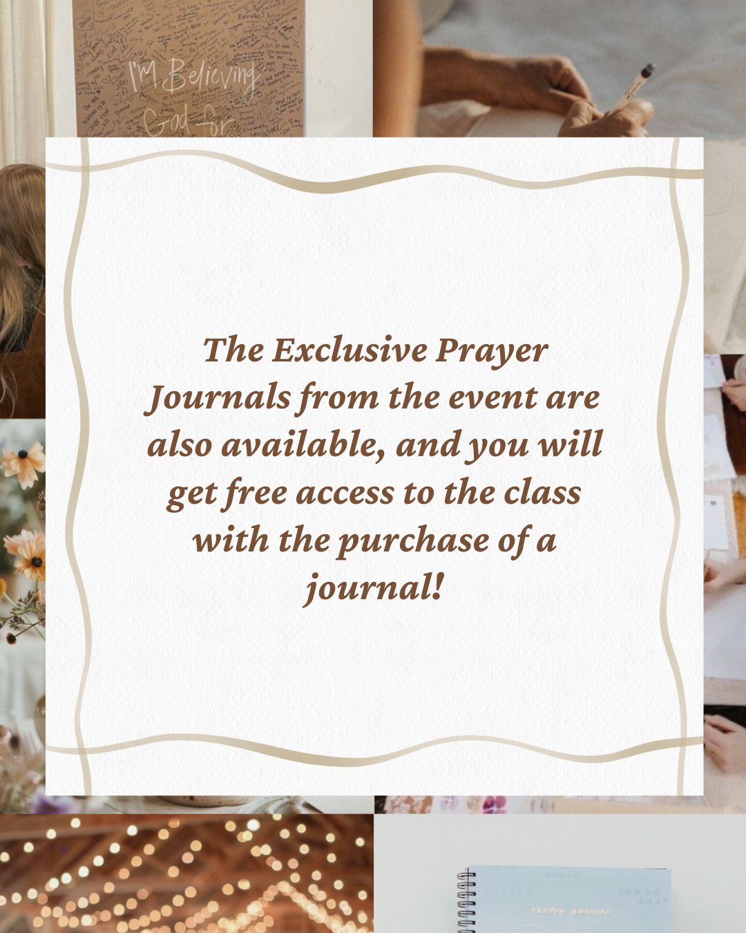 Prayer Journaling Workshop (Virtual Class)