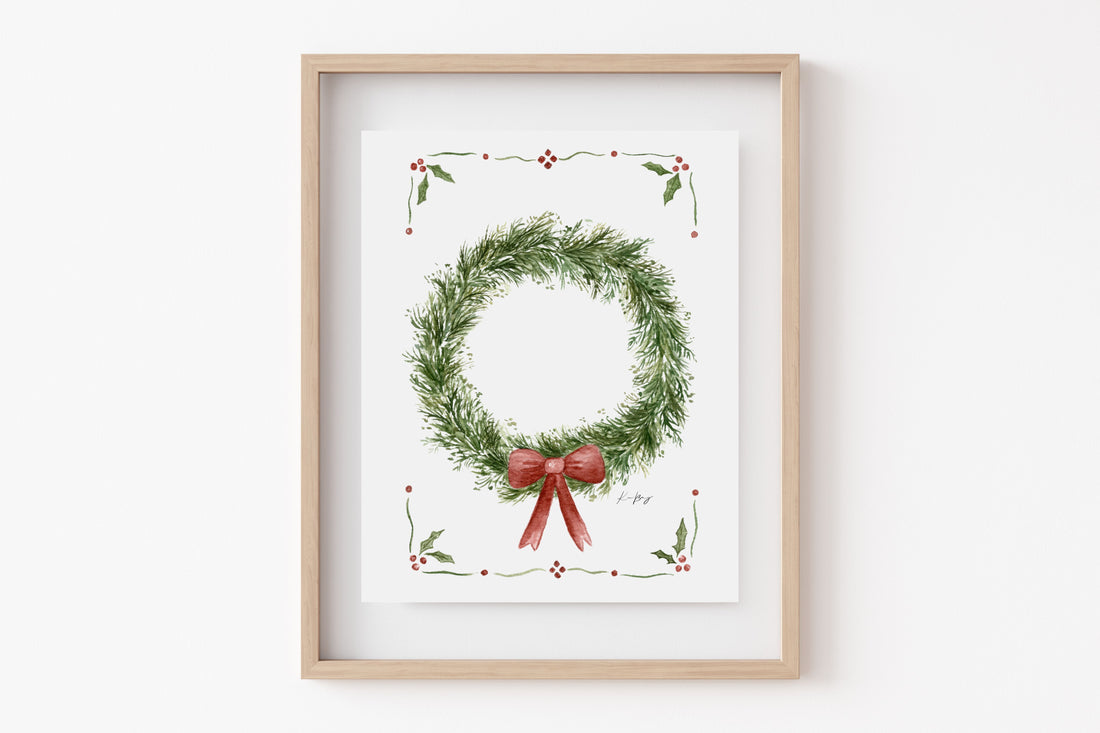 "Home For The Holidays" Print