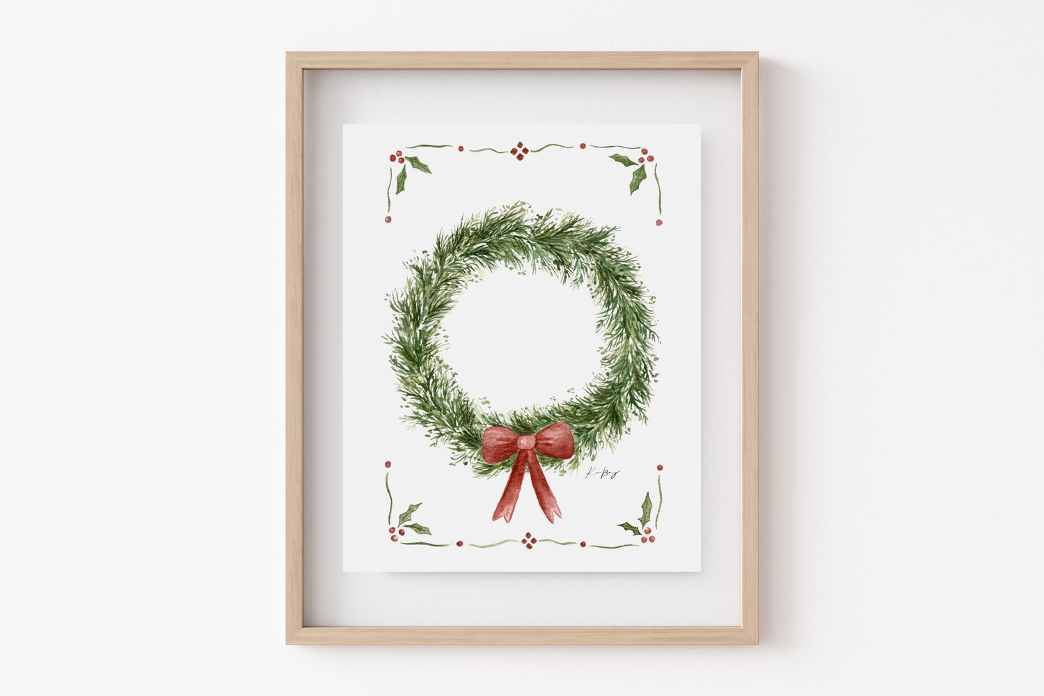 "Home For The Holidays" Print