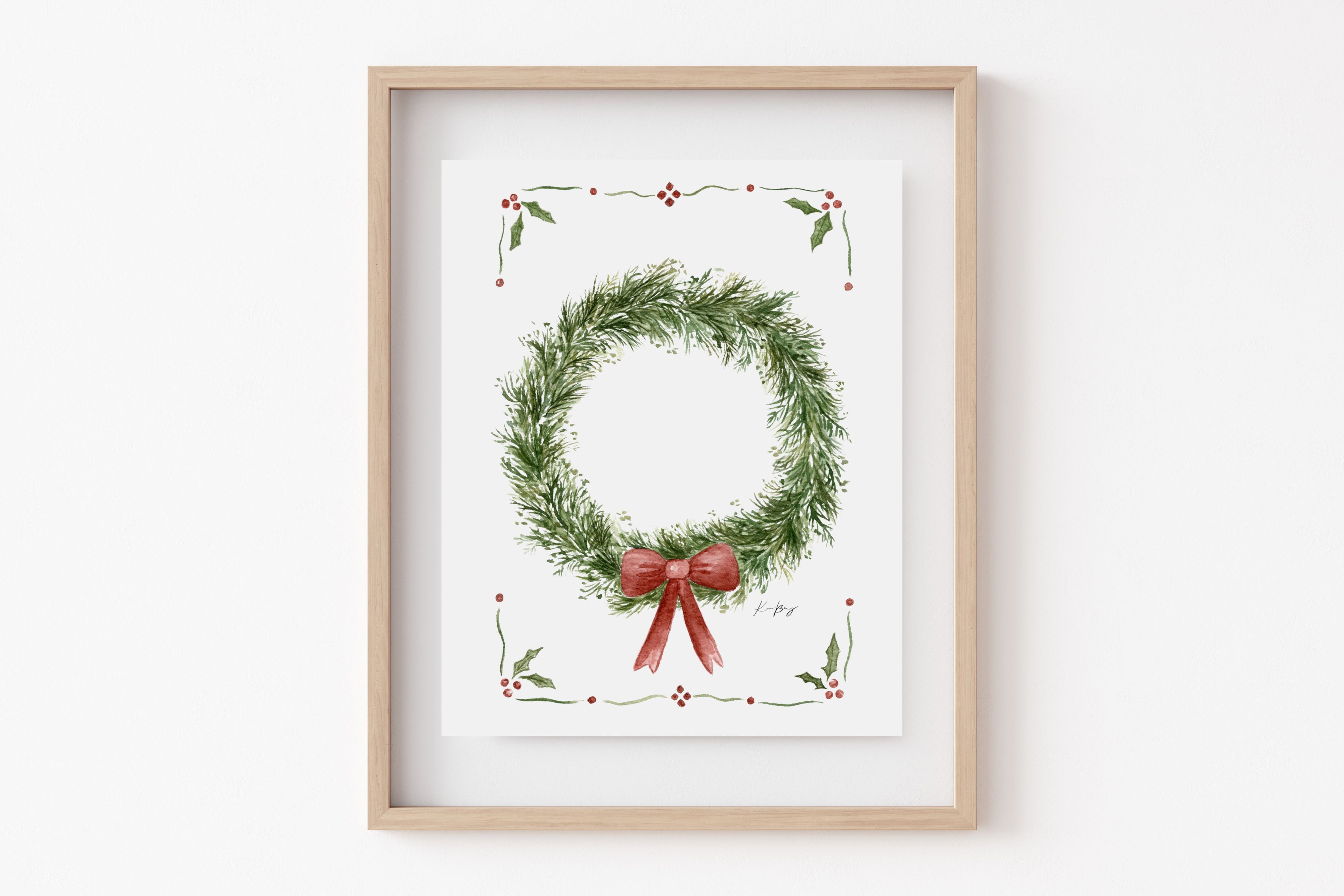 "Home For The Holidays" Print