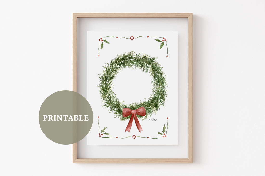 "Home For The Holidays" PRINTABLE