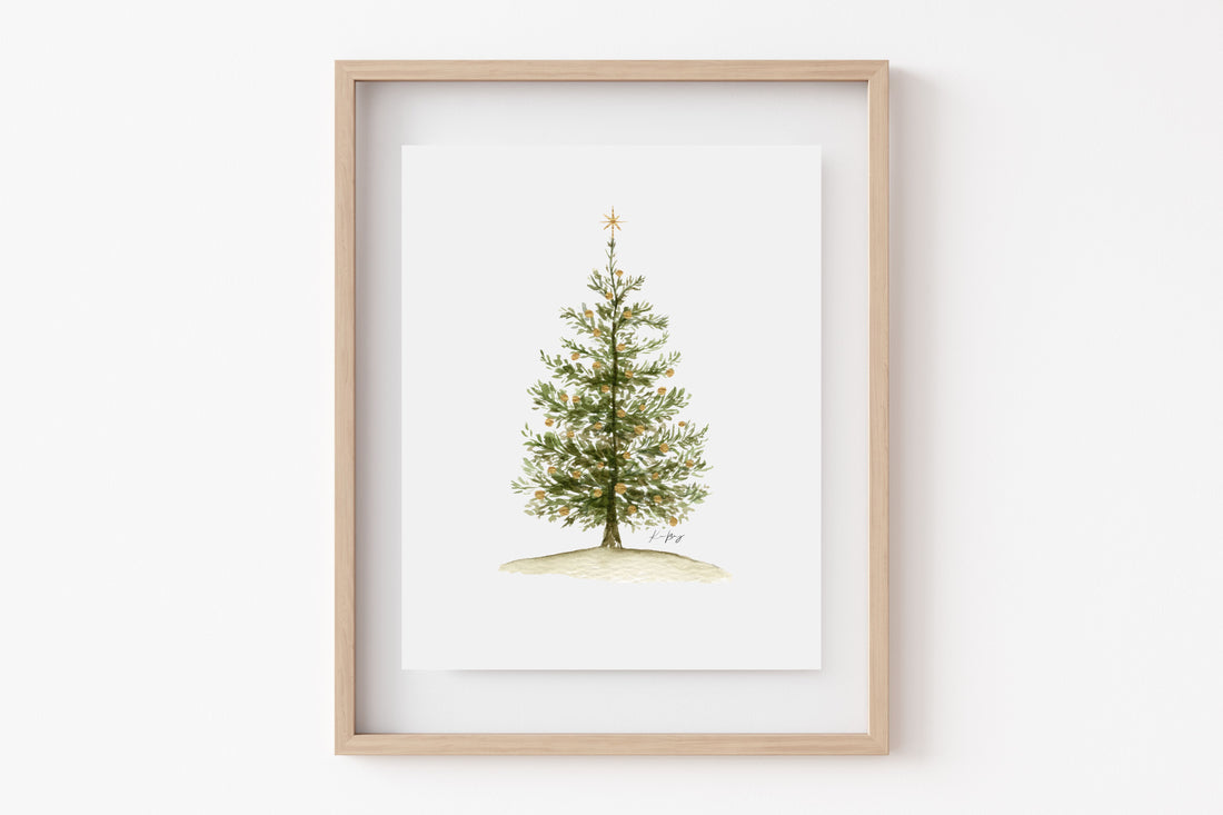 "O Christmas Tree" Print
