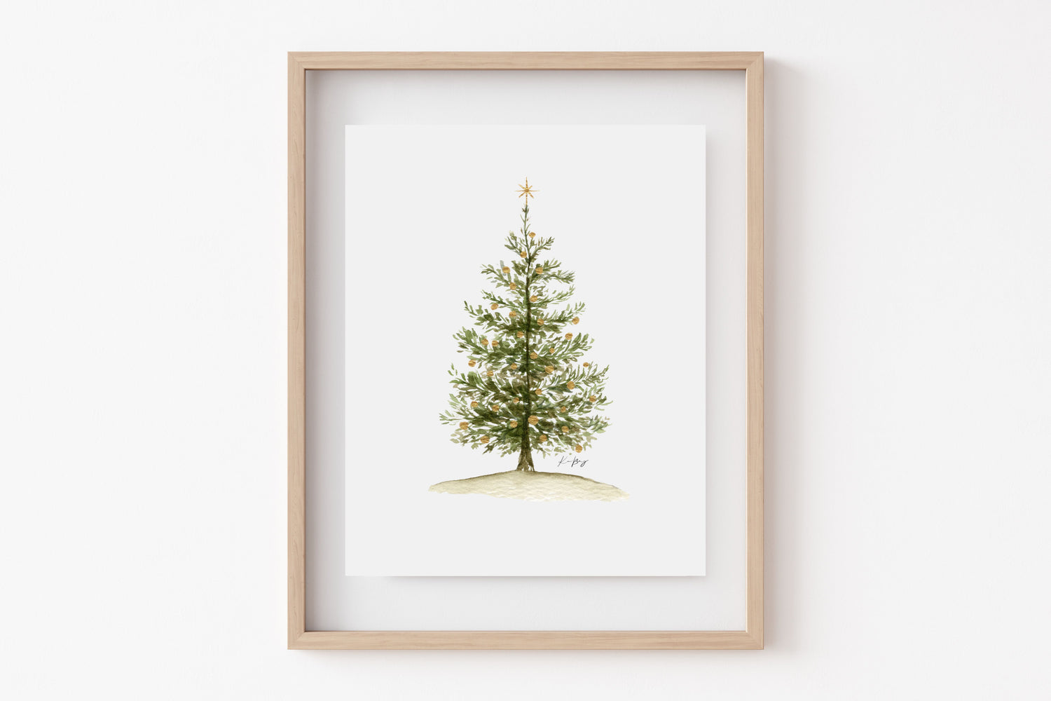 "O Christmas Tree" Print