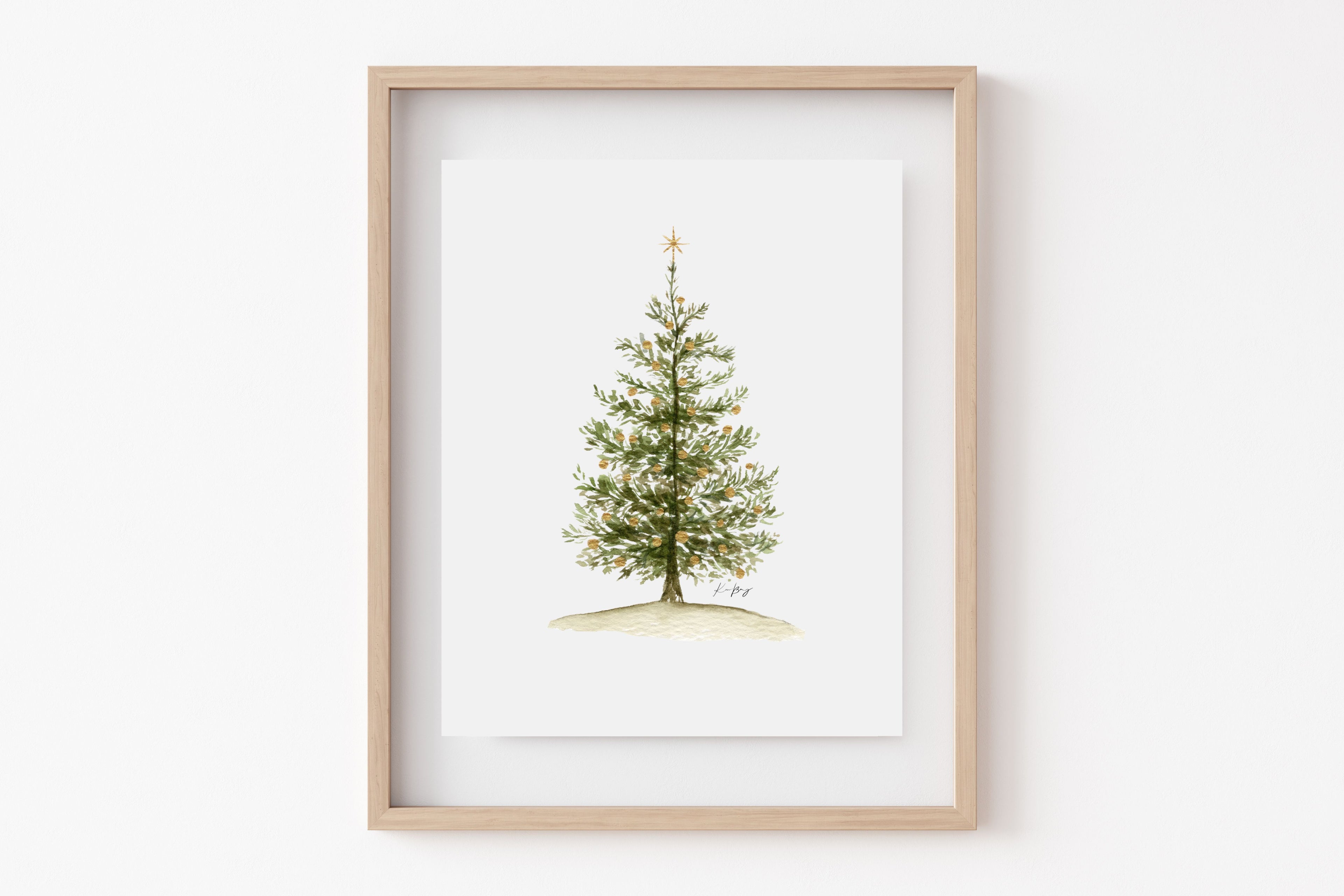 "O Christmas Tree" Print
