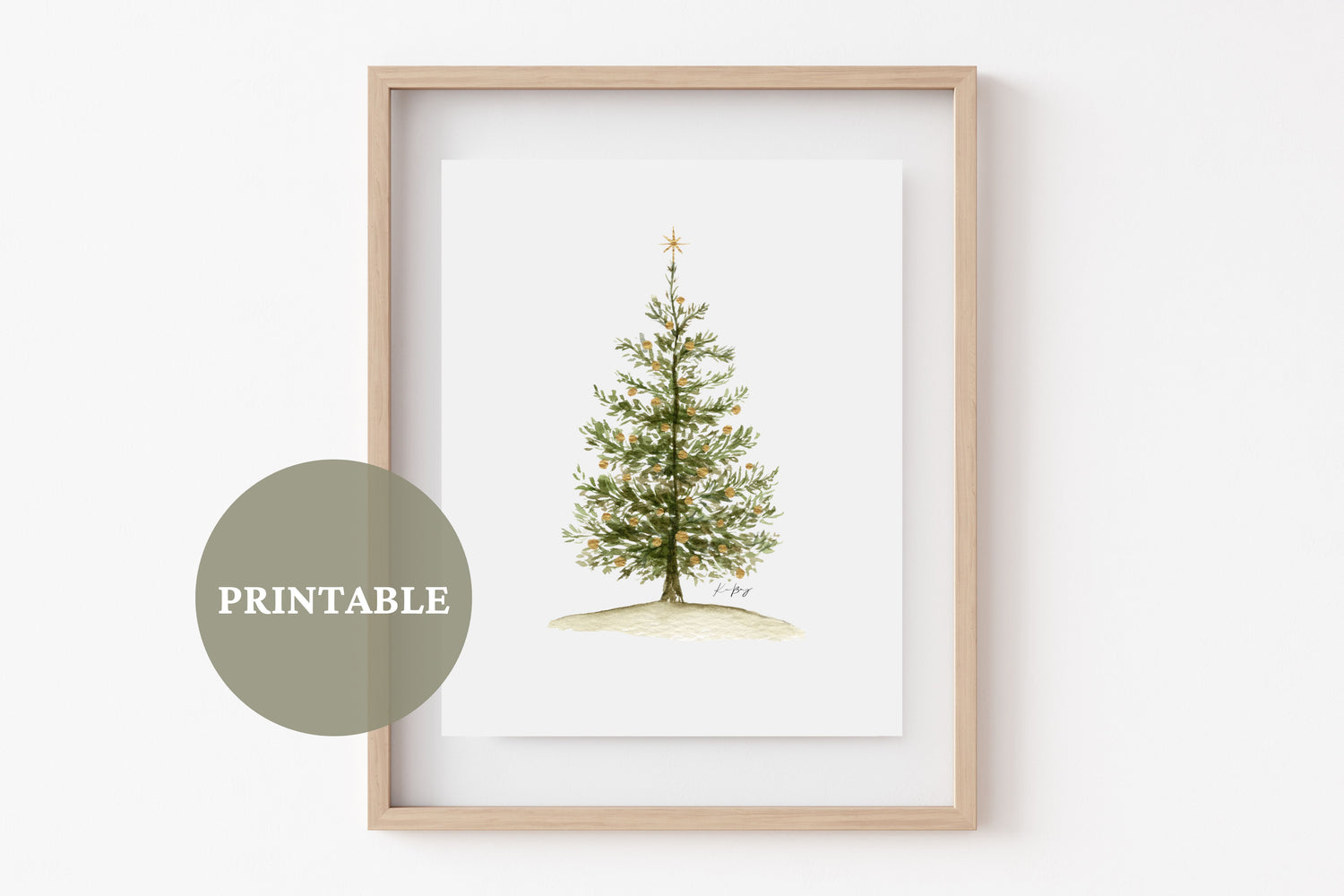 "O Christmas Tree" PRINTABLE