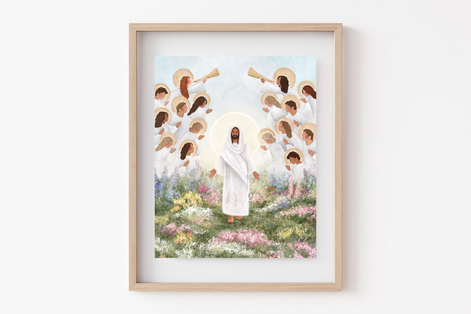 "Hallelujah, He Is Risen" Print