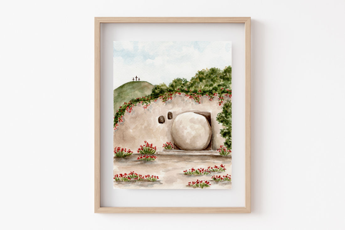 "Between The Cross and The Crown" Print