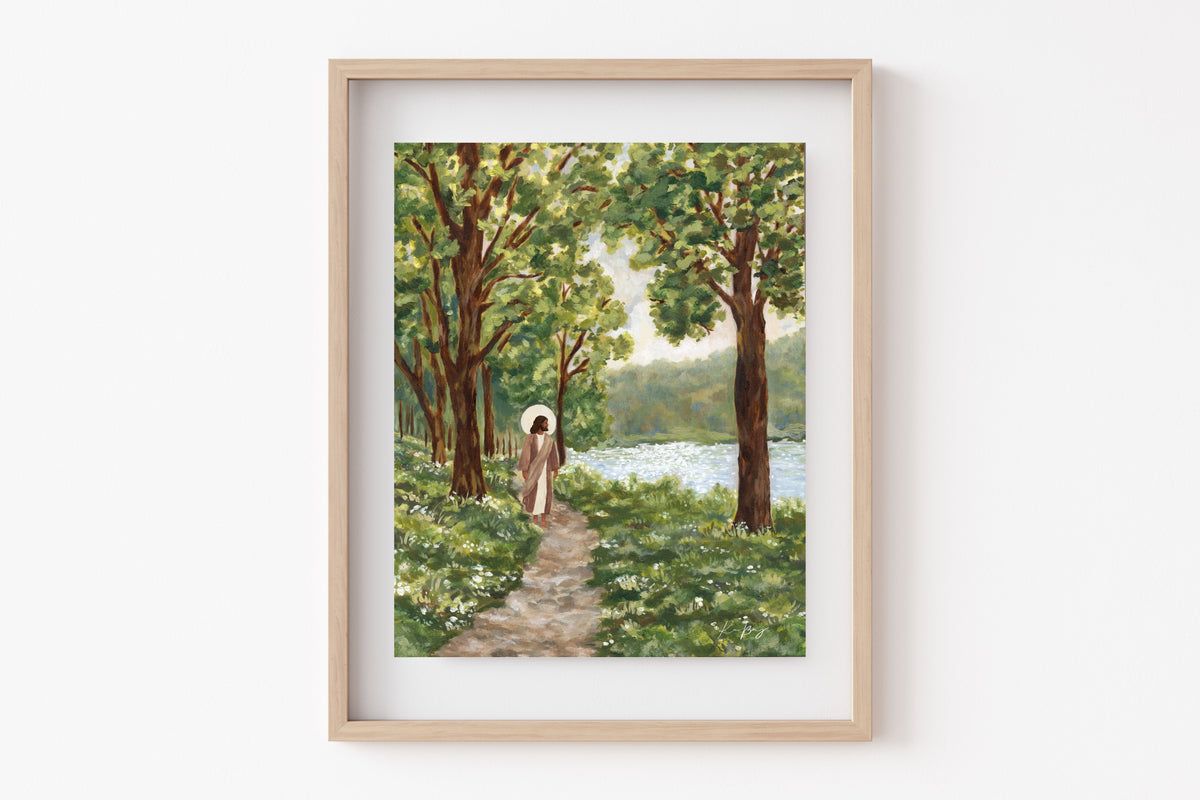 "Led By Light" Print