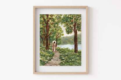 "Led By Light" Print