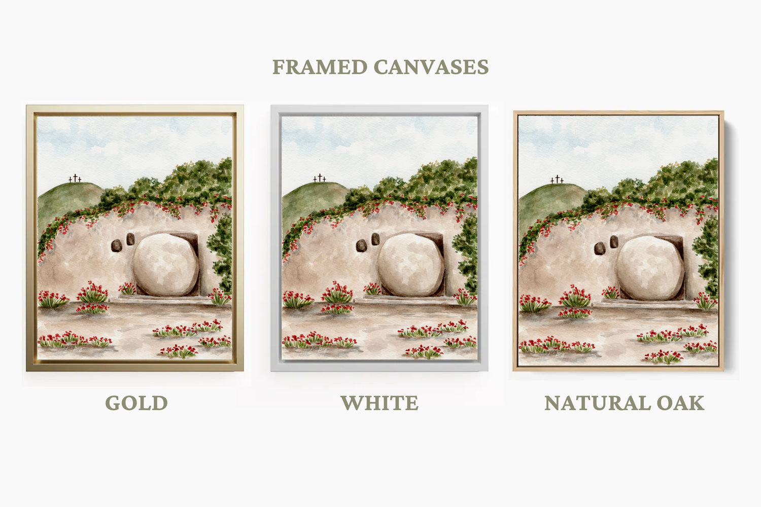 "Between The Cross and The Crown" Print