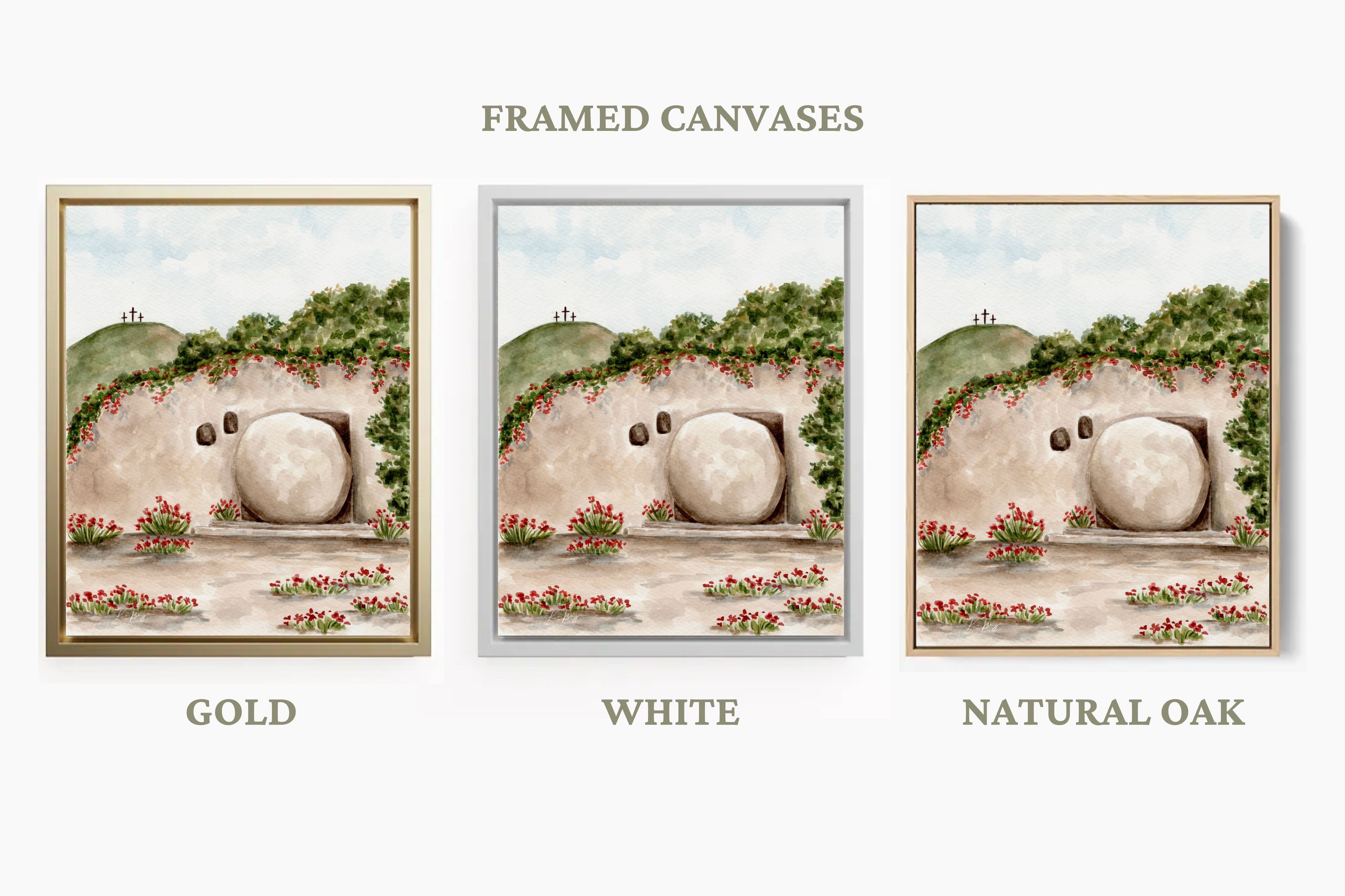 "Between The Cross and The Crown" Print