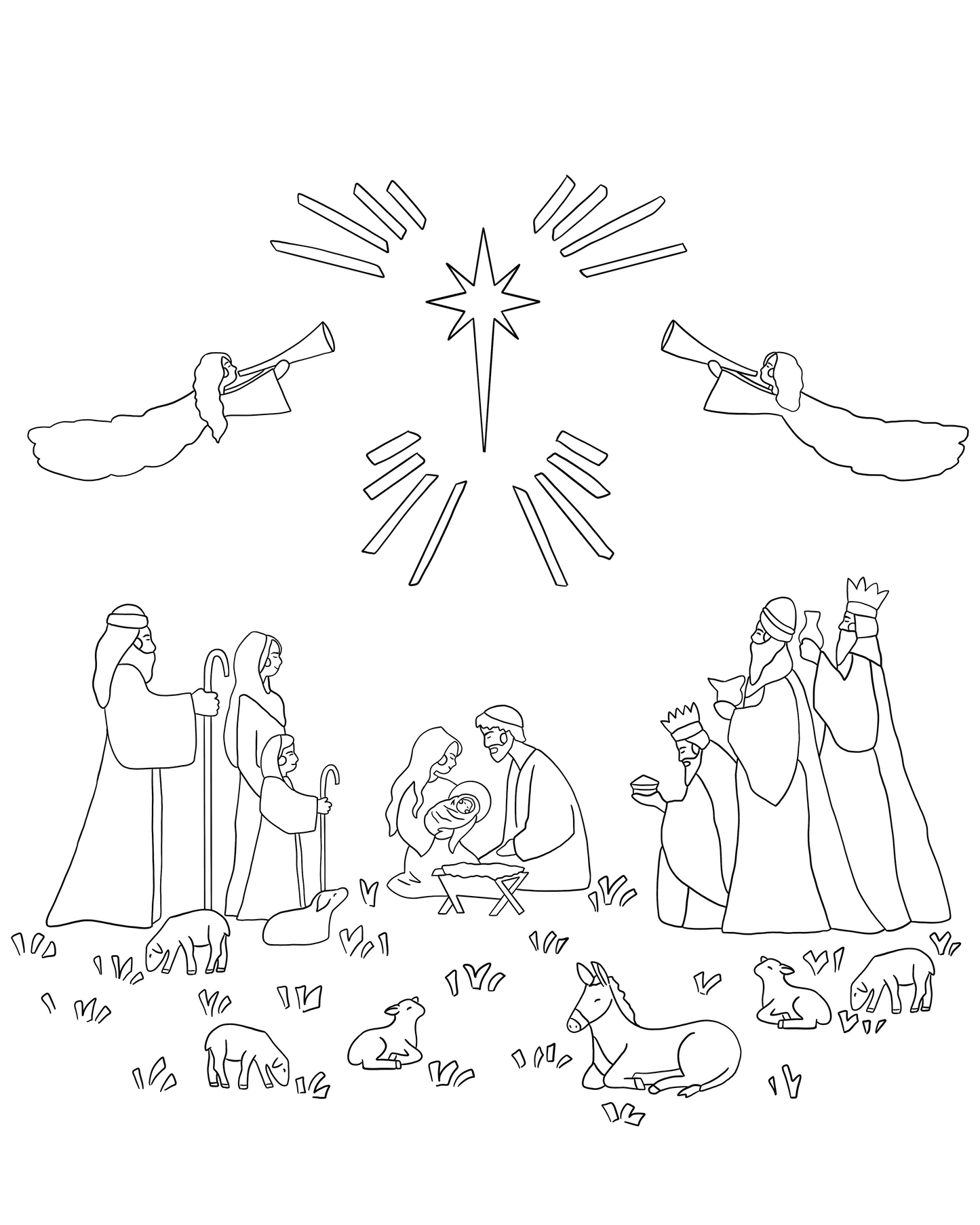 Christmas Coloring Pages (2024)