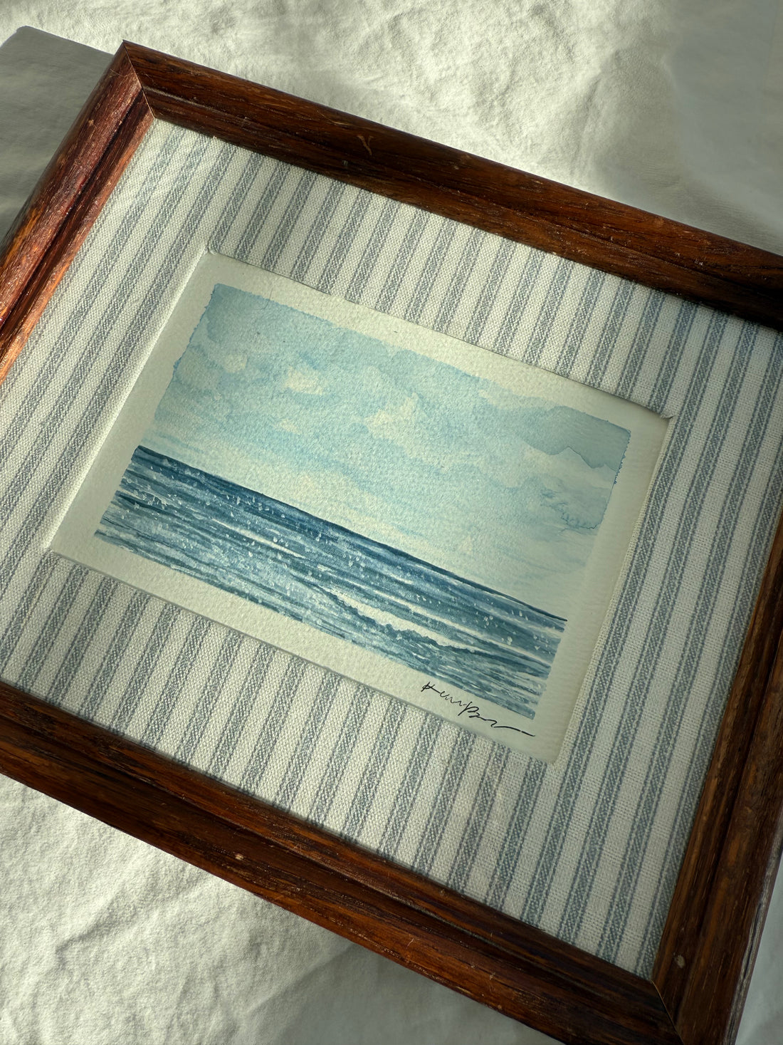 "Sparkling Seas" Framed Original