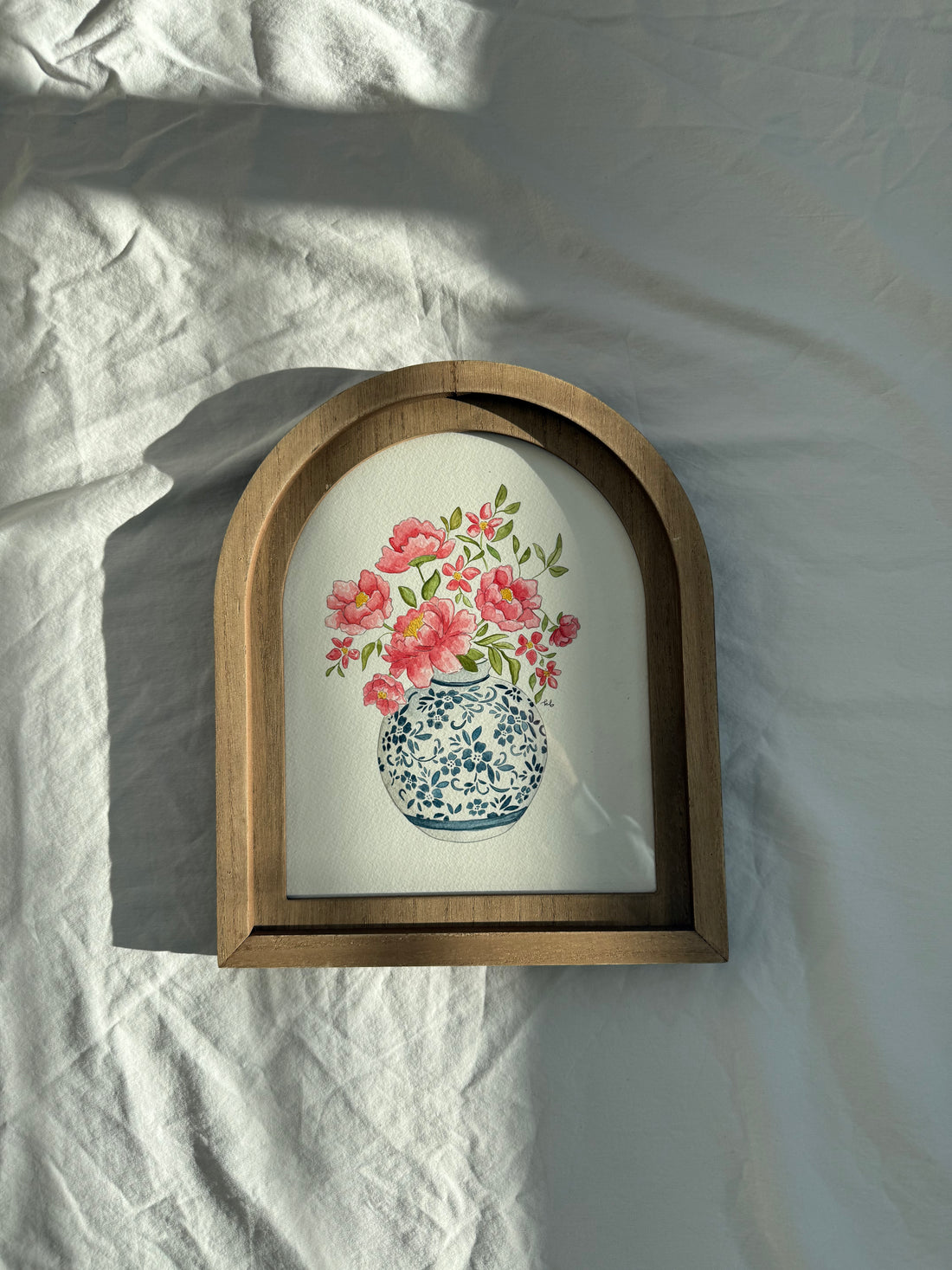 "Porcelain Vase" Framed Original