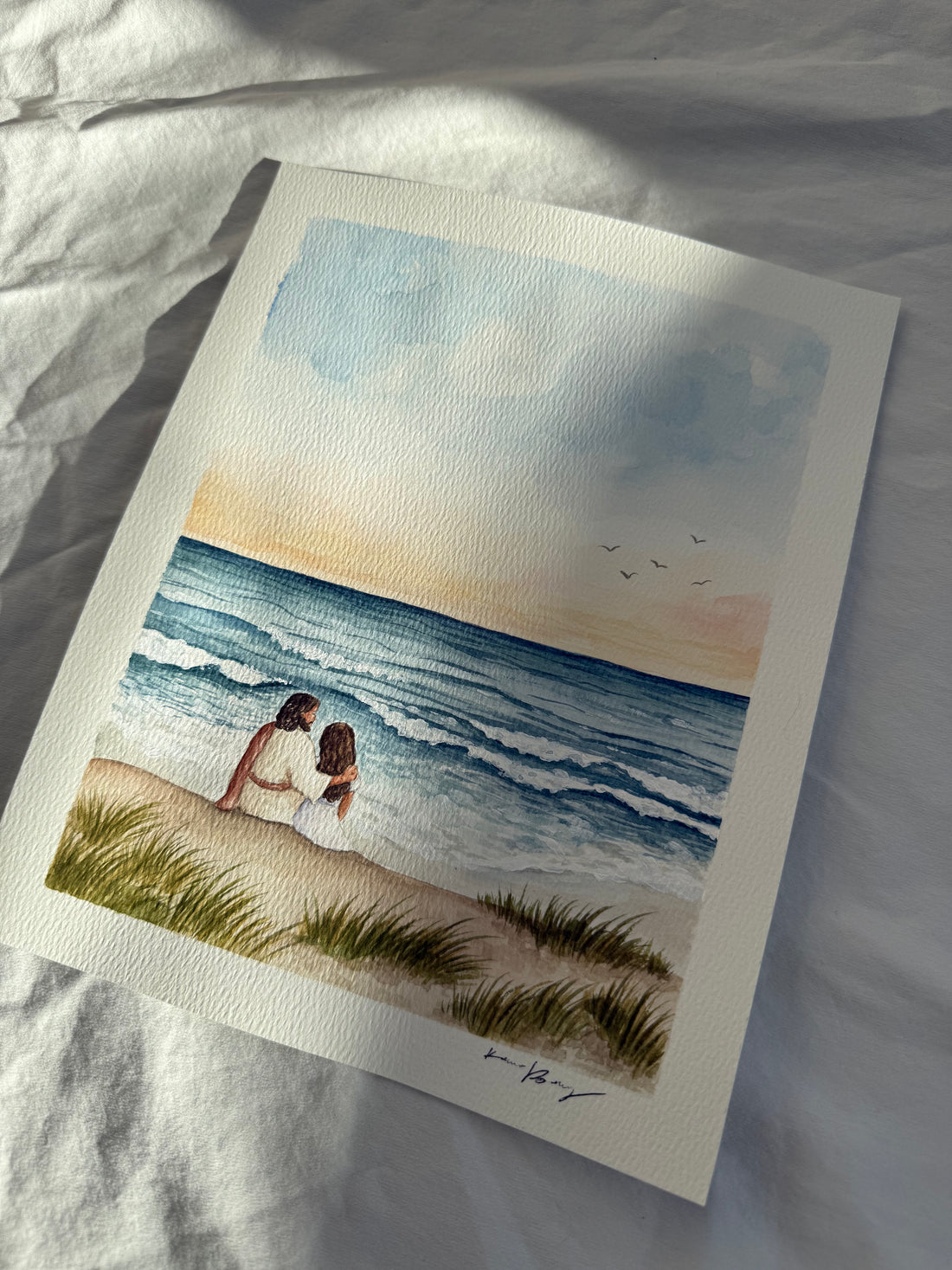 "The Peace He Brings" Original (unframed)