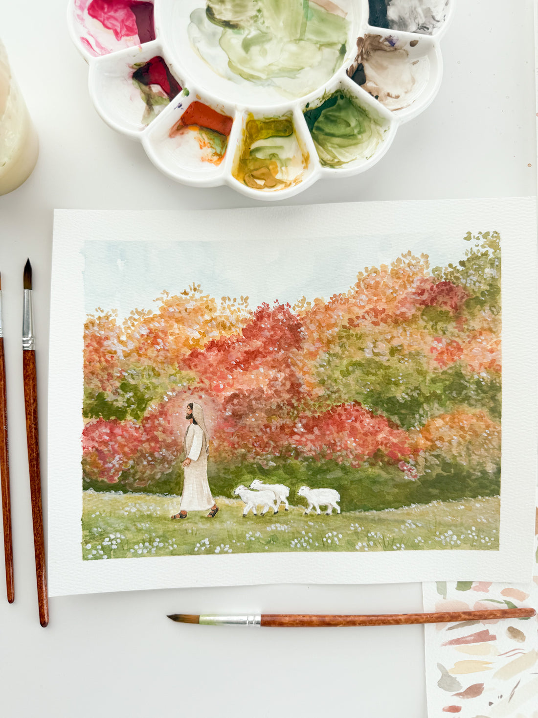 "Lord, I Would Follow Thee" Original (unframed)