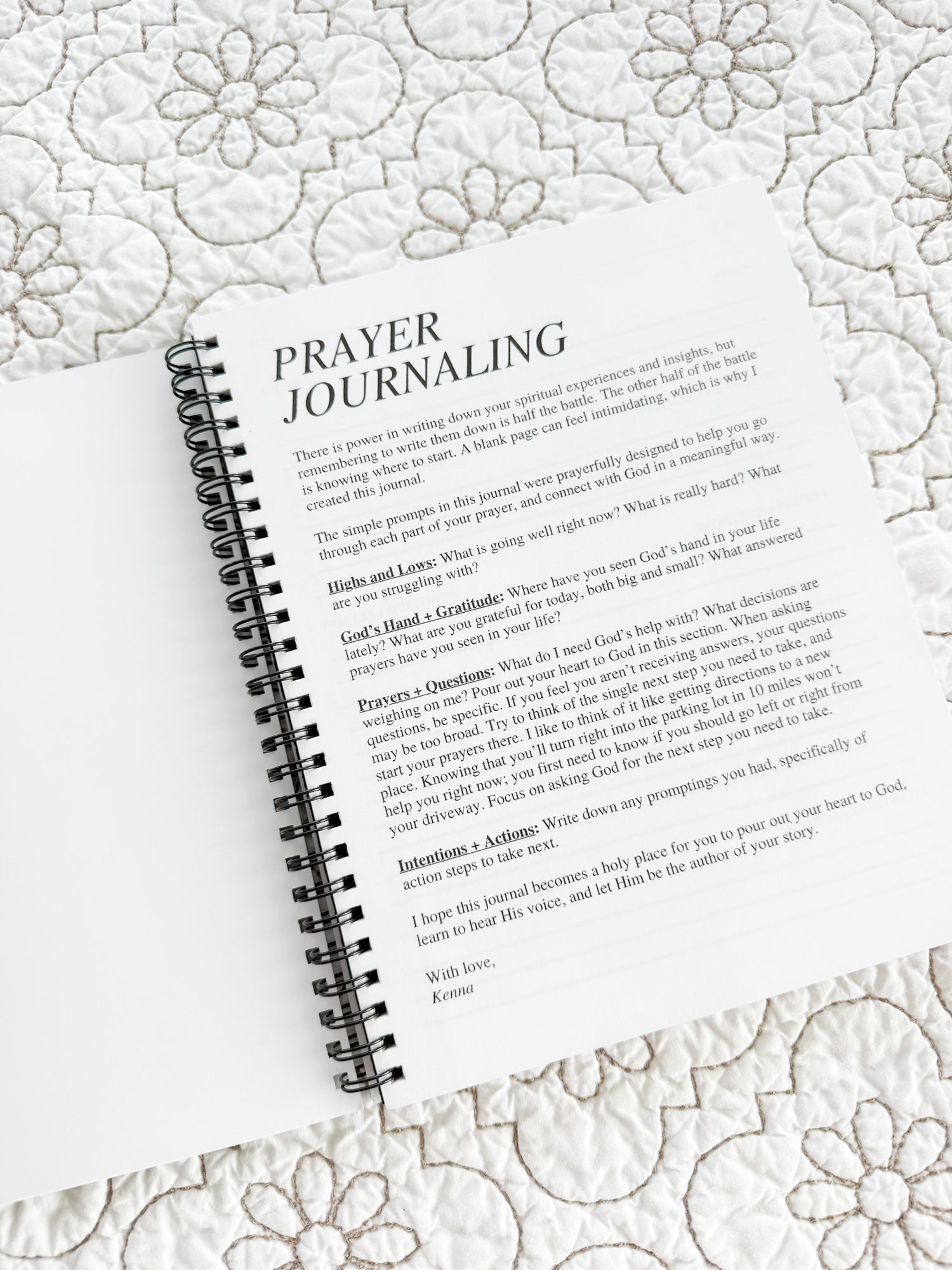 The Prayer Journal