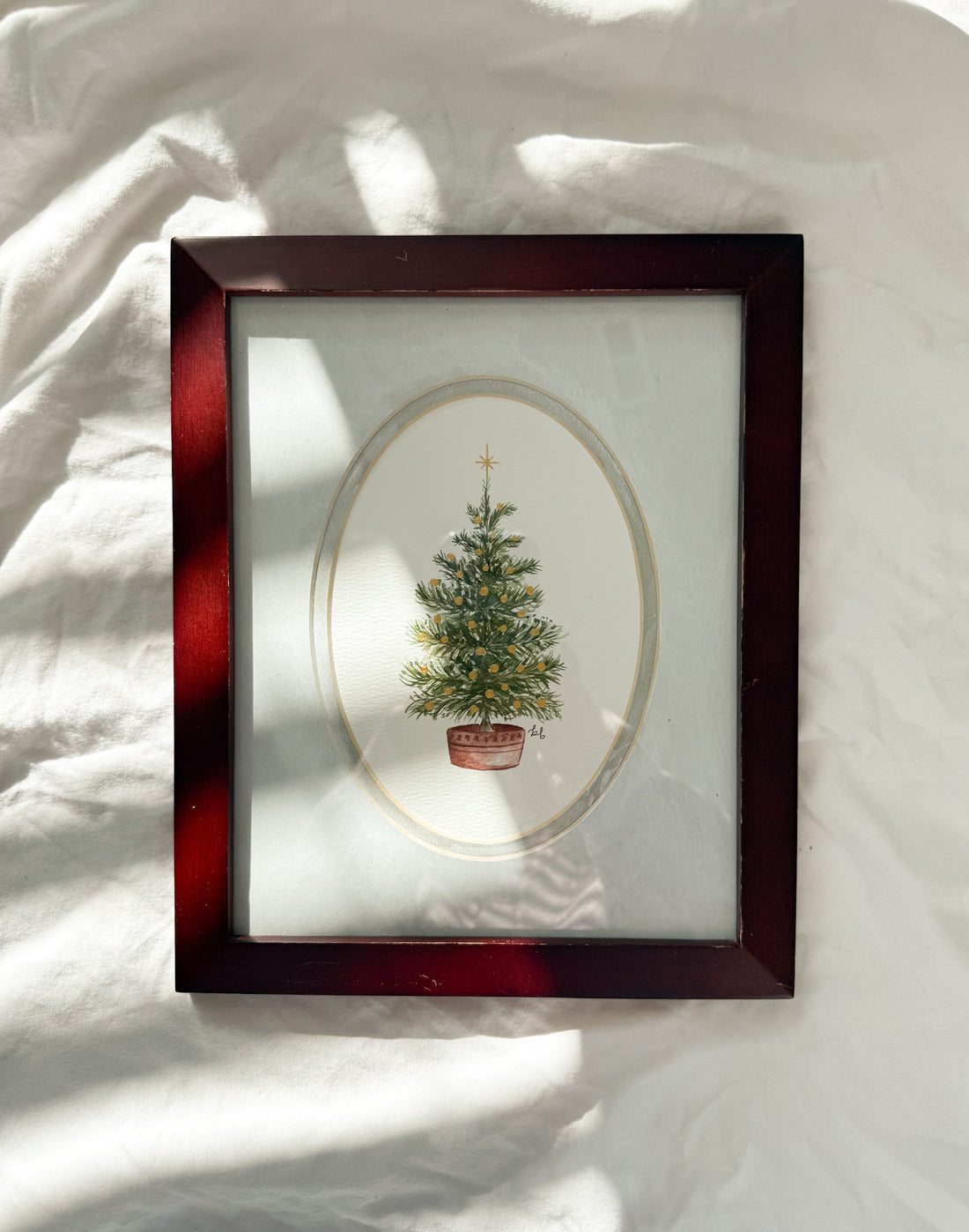 "Evergreen" Framed Original