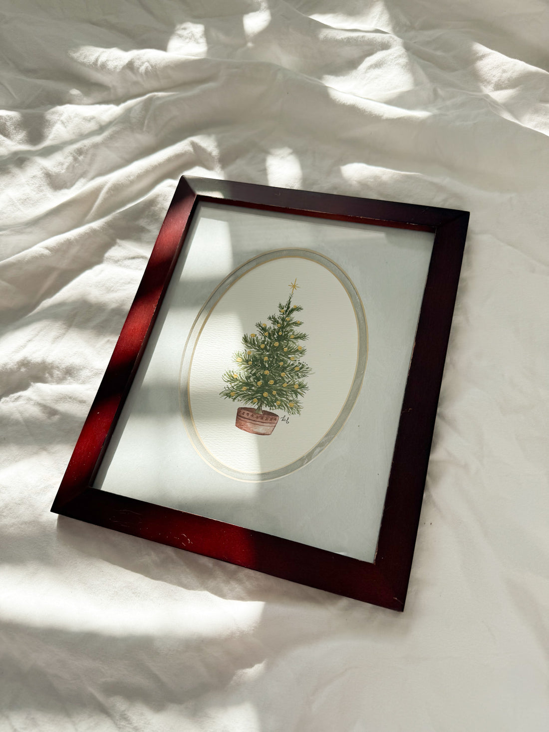 "Evergreen" Framed Original