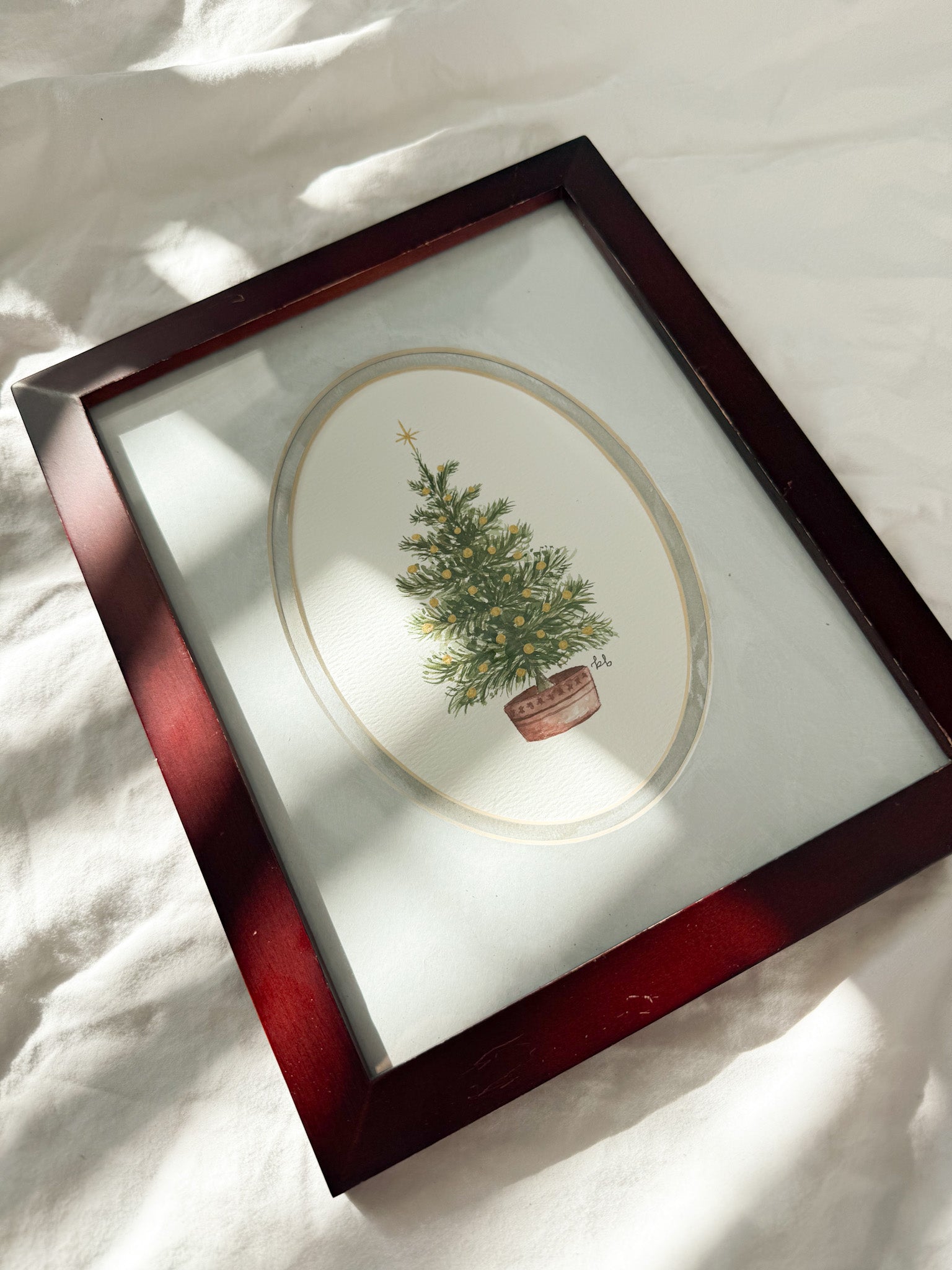 "Evergreen" Framed Original