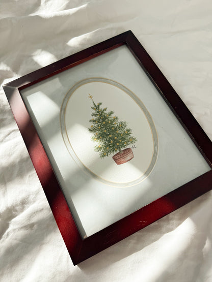 "Evergreen" Framed Original