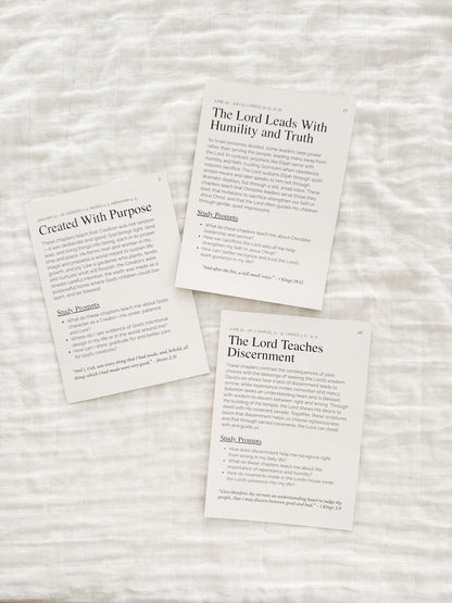 2026 Come Follow Me Study Set (January - June) DIGITAL DOWNLOAD